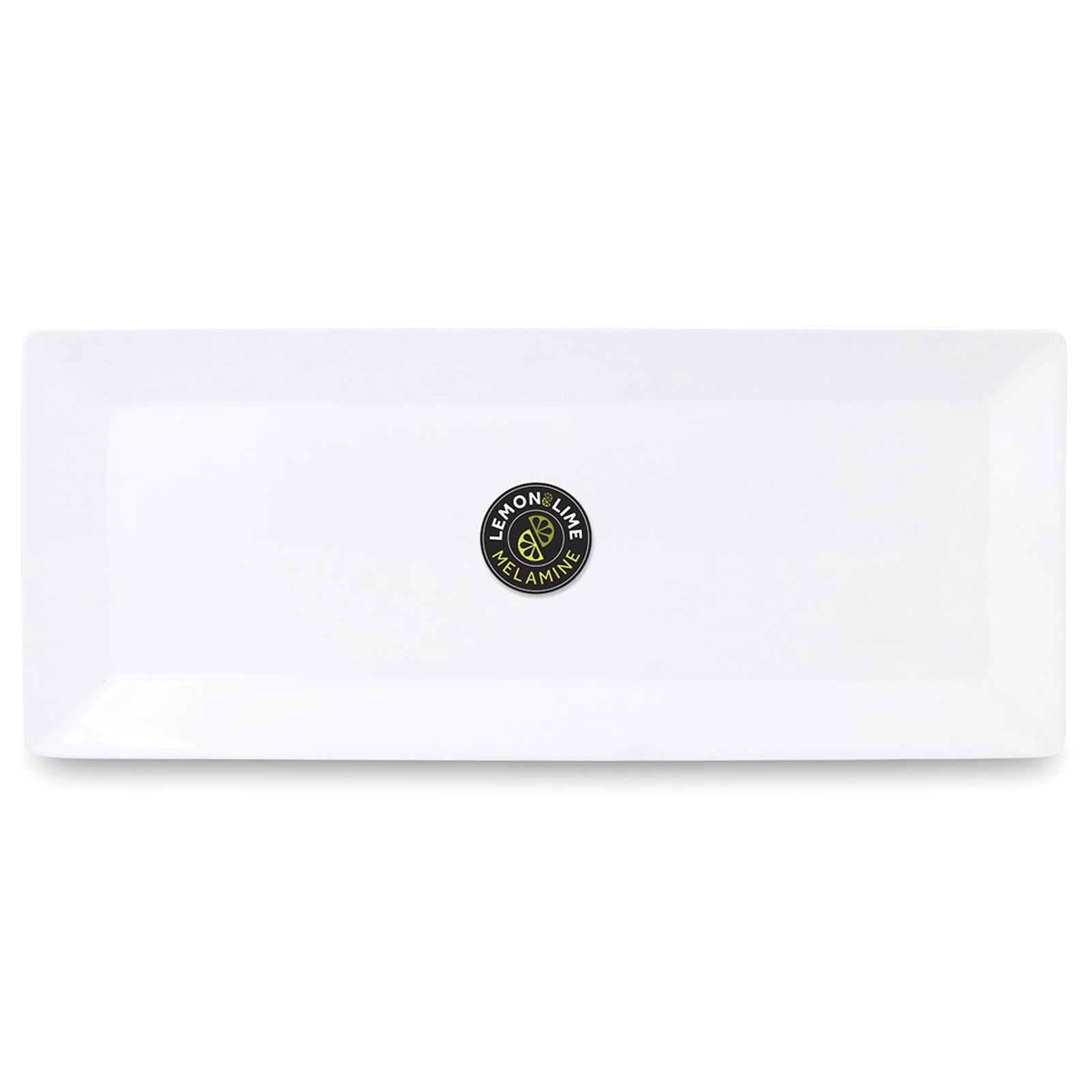 White Rectangular Melamine Platter 49cm x 20cm