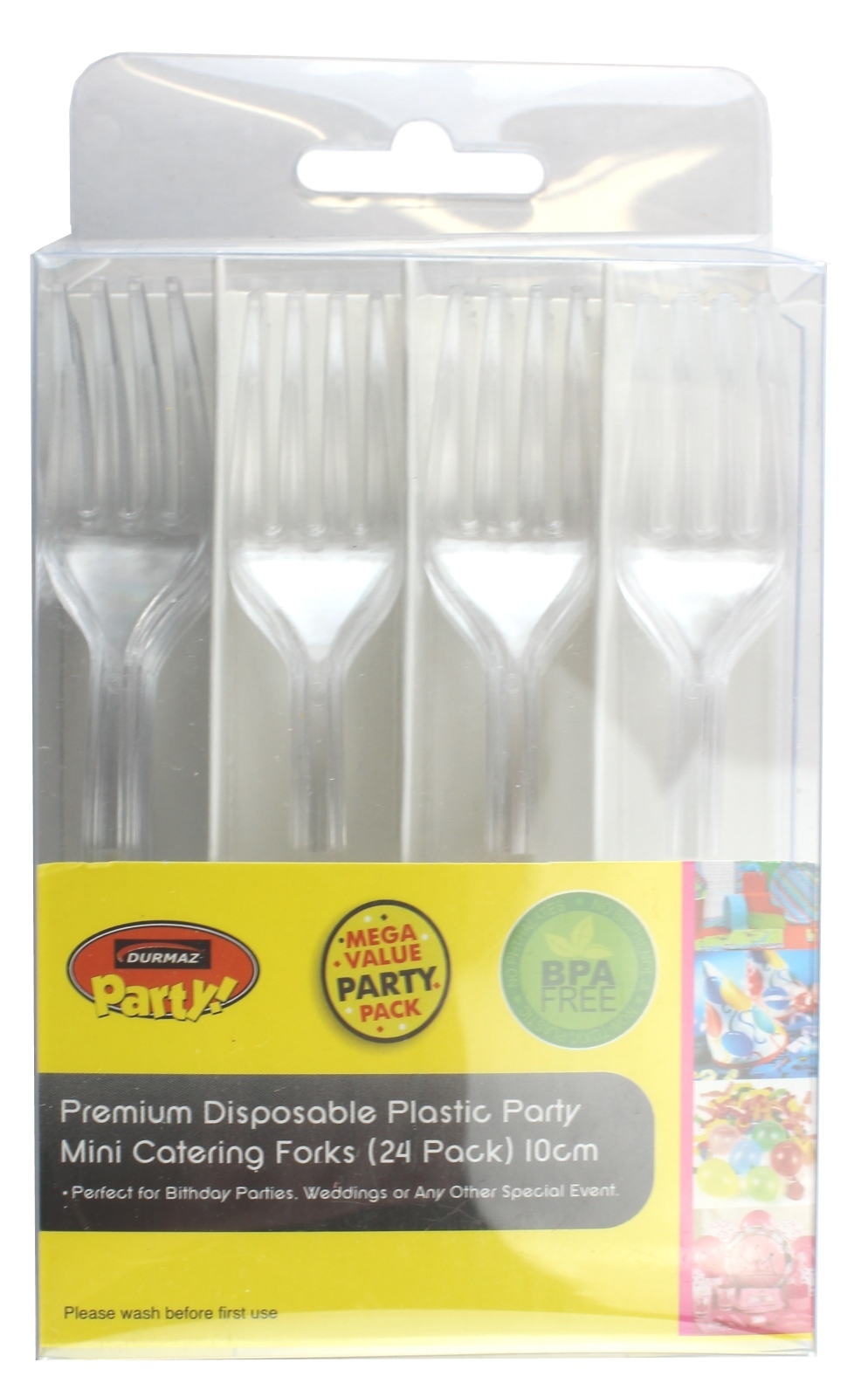 Mini Catering Forks (Pack of 24)