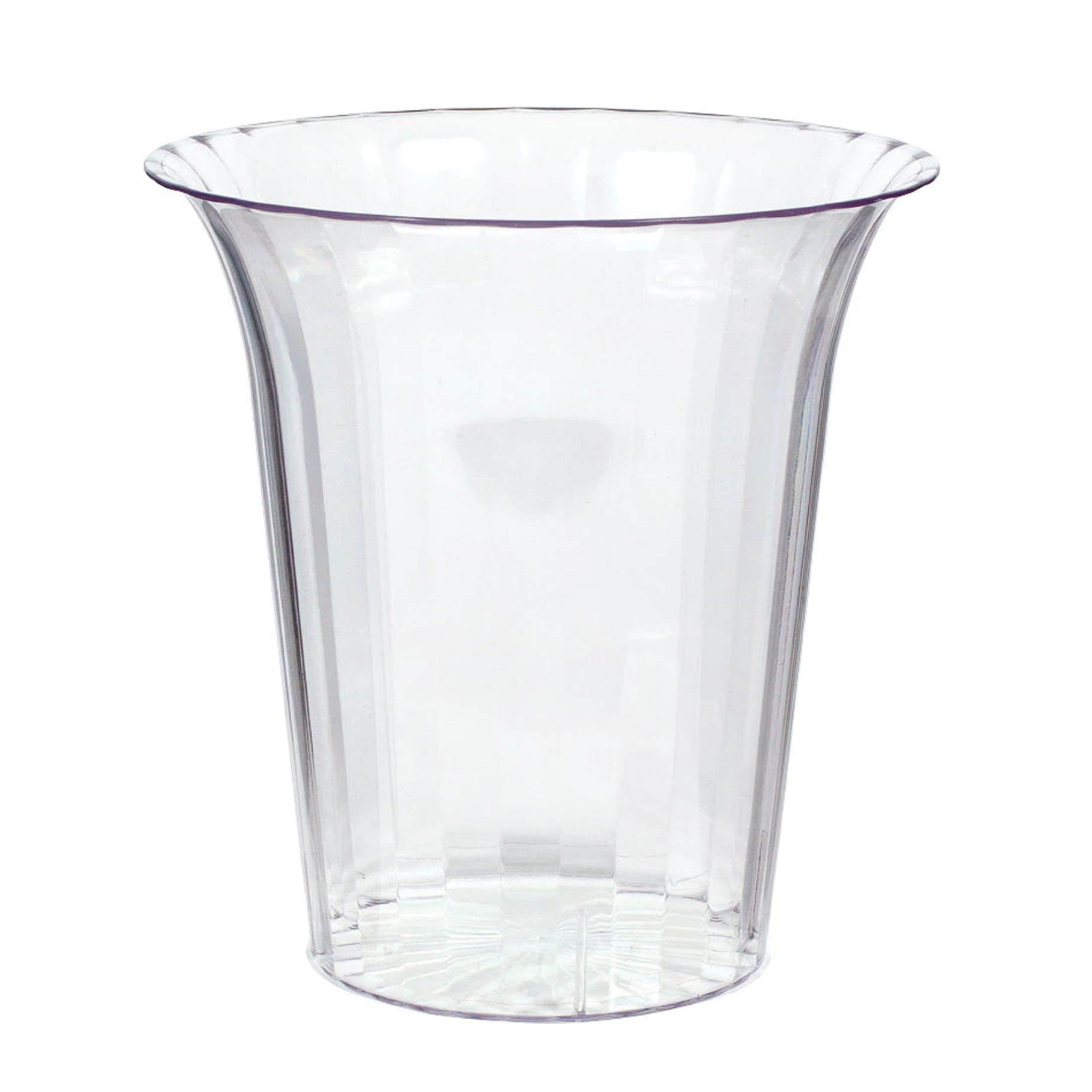 Medium Flared Plastic Cylinder 15cm