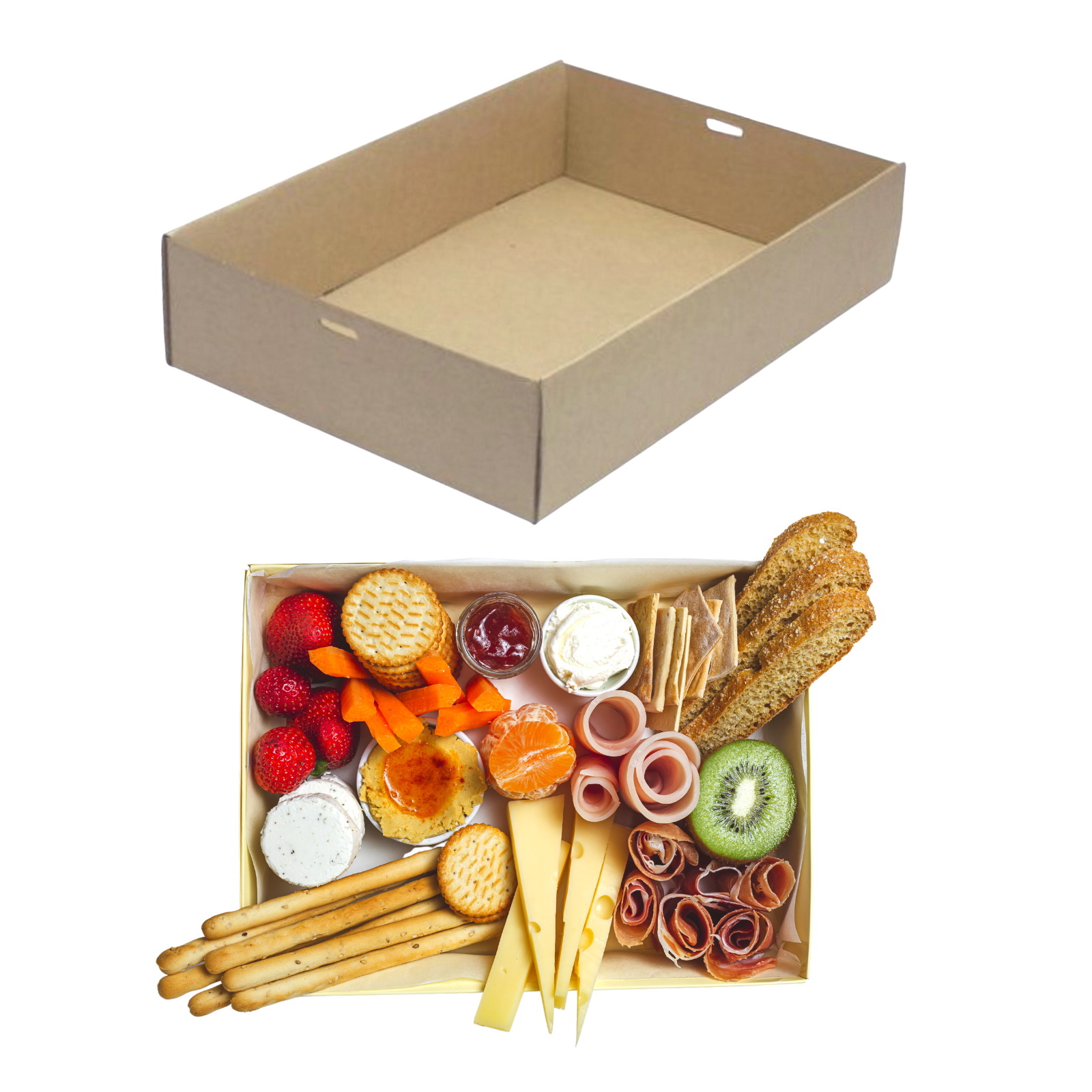 Cardboard Grazing Trays 35.9cm x 25.2cm x 8cm (Box of 100 Bases)
