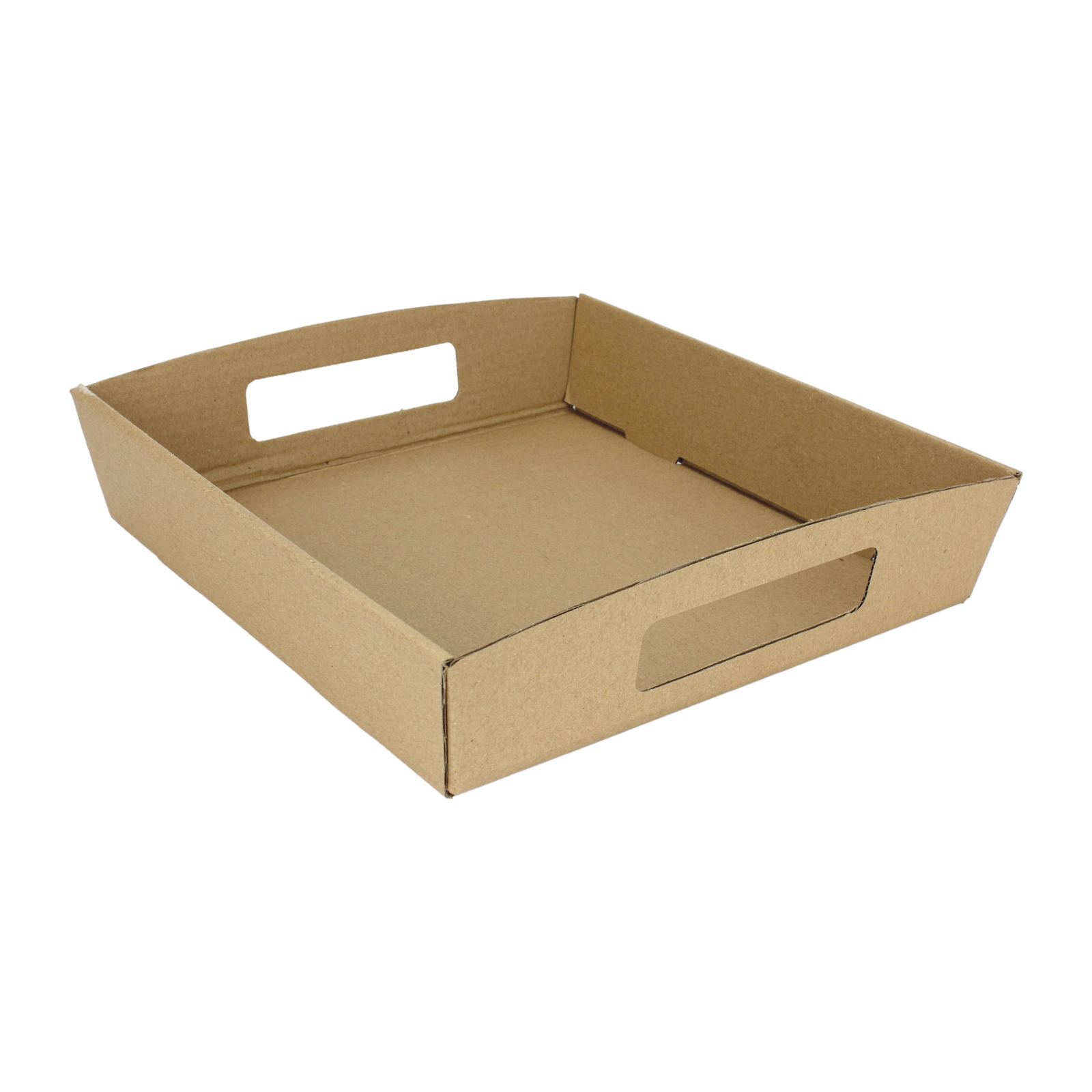 Cardboard Grazing Tray with Handles 22.5cm x 22.5cm x 6cm
