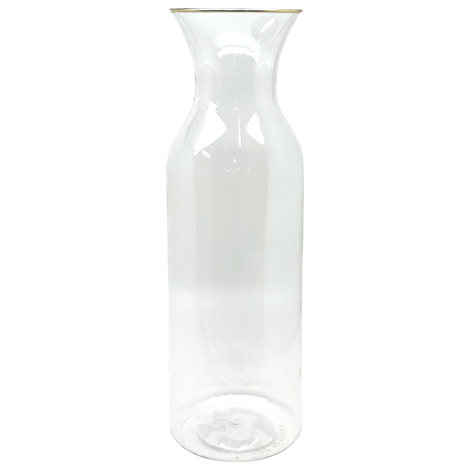 Clear Carafe With Gold Rim 1.47L