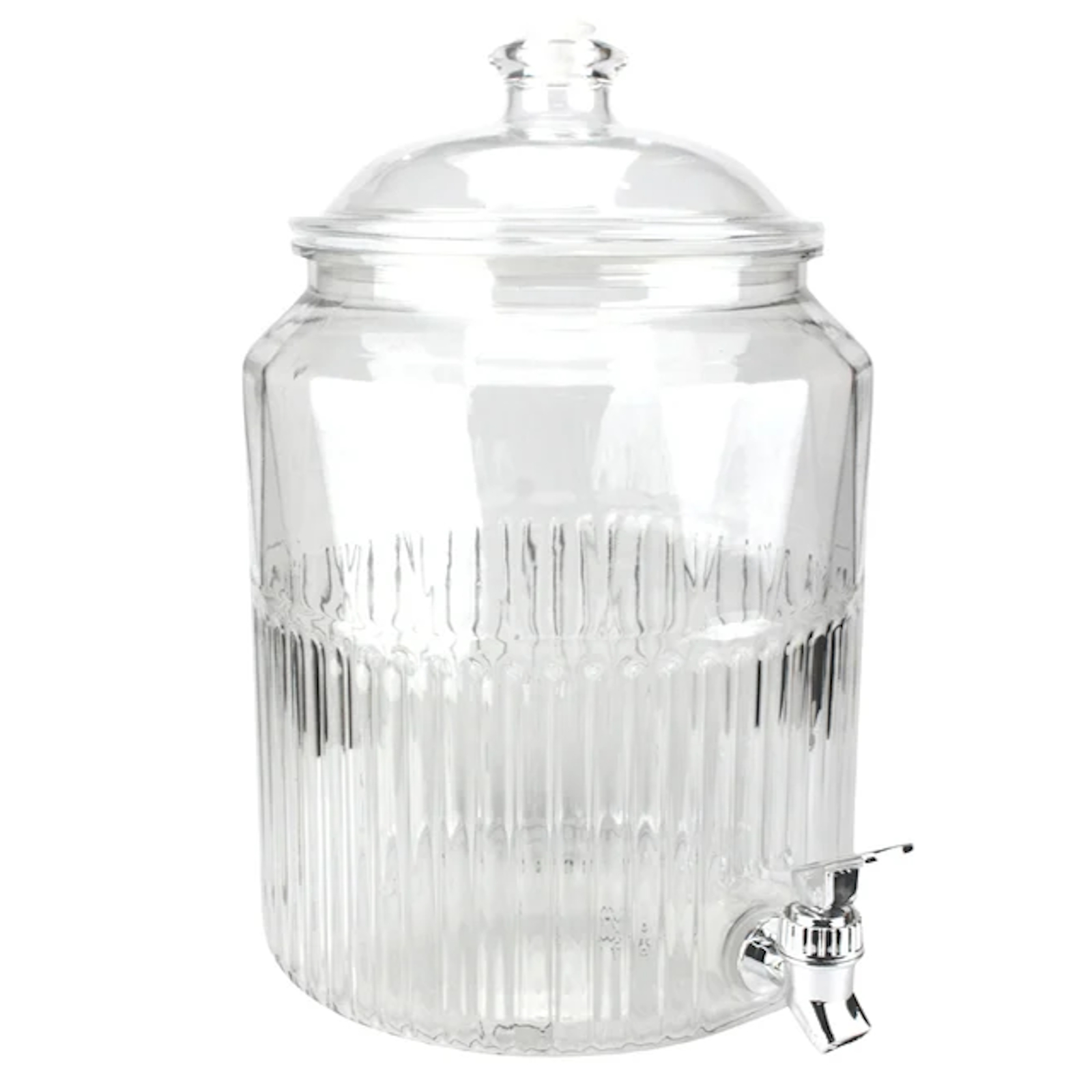 Clear Drink Dispenser With Tap 3.8L 
