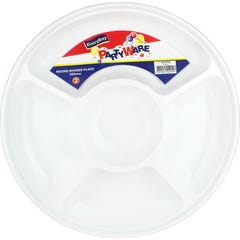 Plastic Chip and Dip Platters 35cm (Pack of 2)
