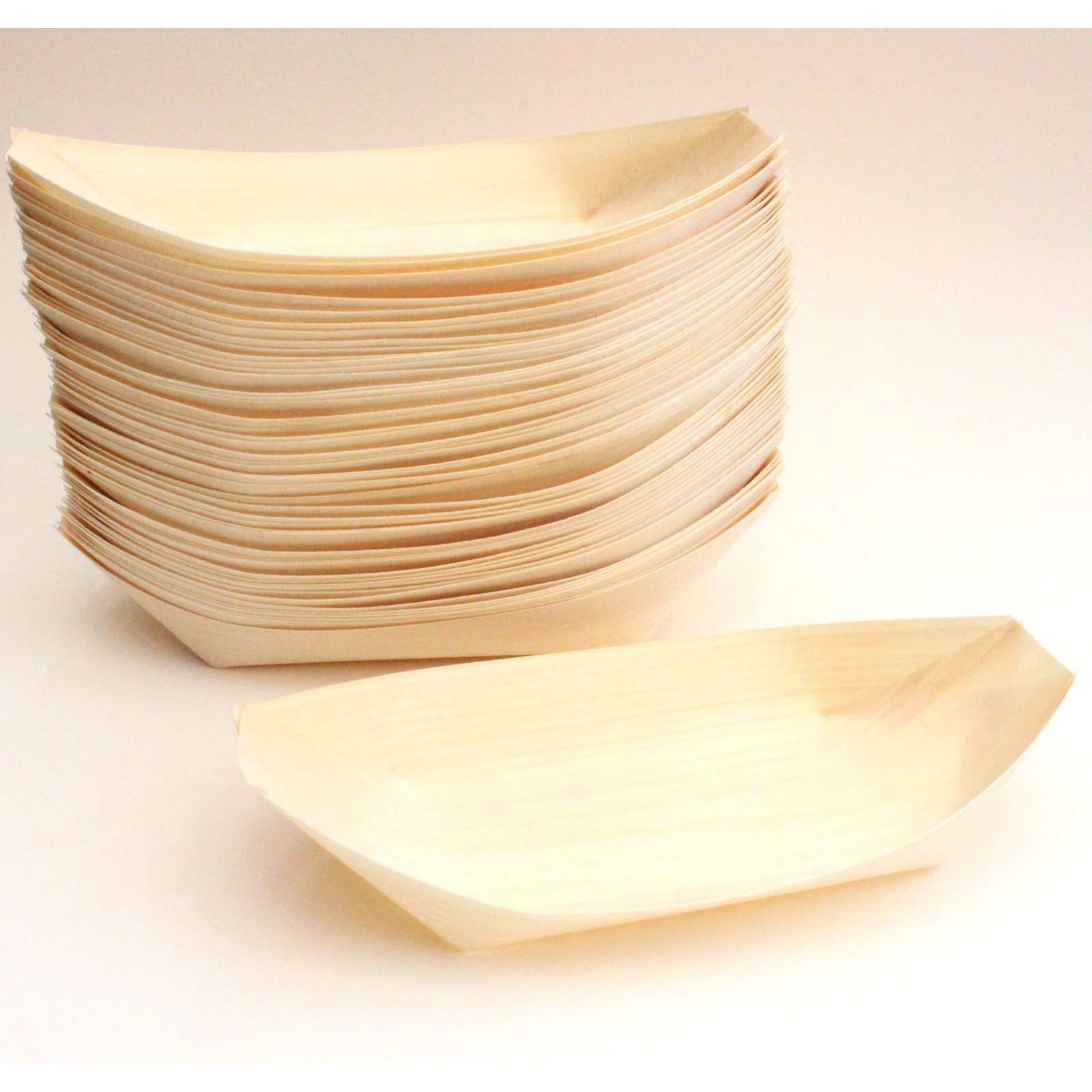 22cm Wooden Boats (Pack of 50)