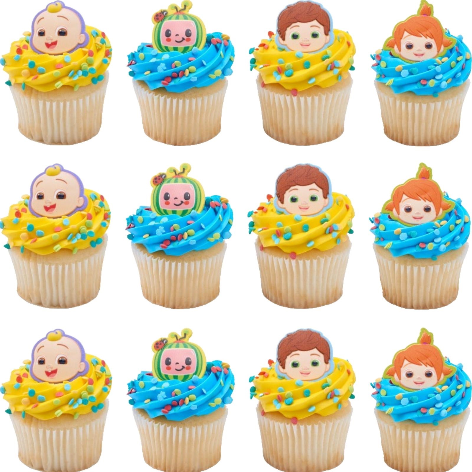 CoComelon Cupcake Rings (Pack of 12)