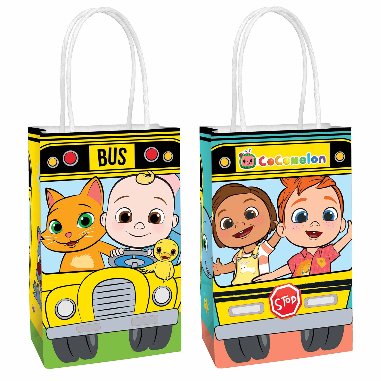 CoComelon Paper Gift Bags (Pack of 8)