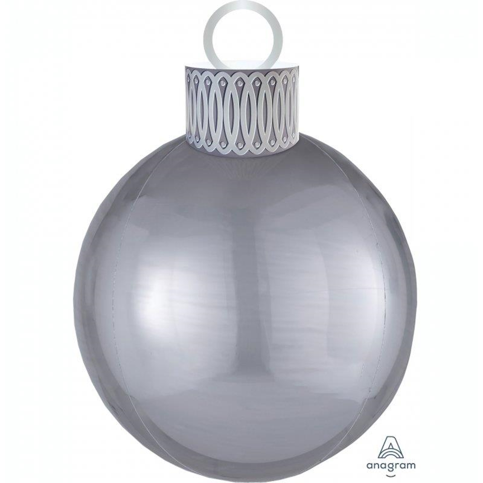Silver Orbz Balloon Christmas Ornament Kit