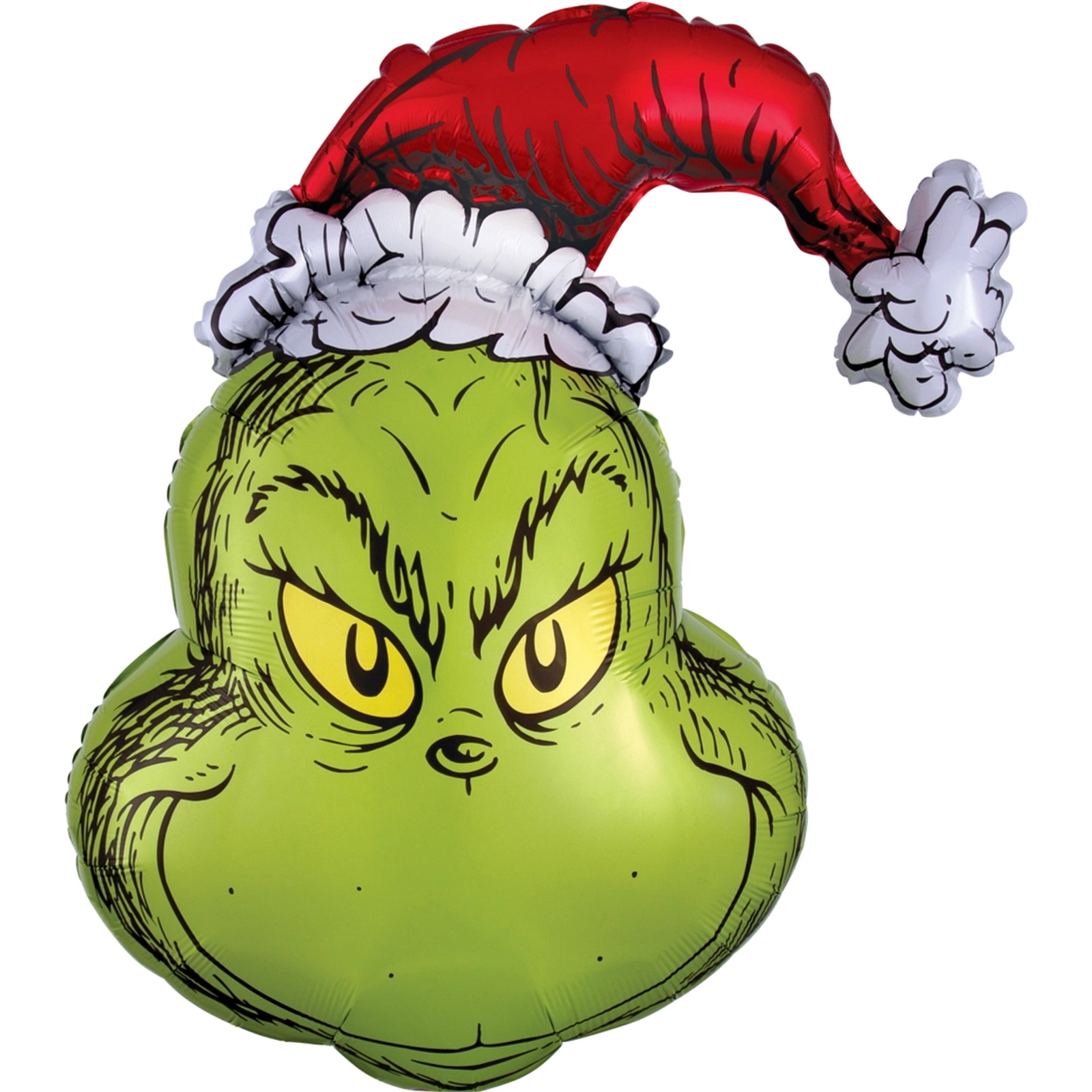 Dr Seuss The Grinch Supershape Helium Balloon 73cm