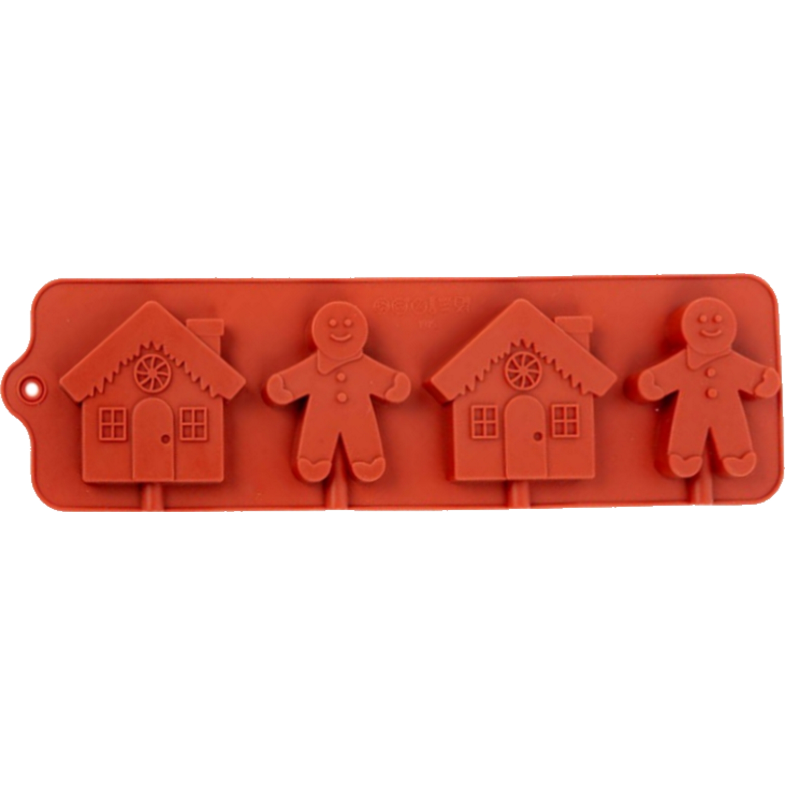 Gingerbread Man & House Silicone Mould
