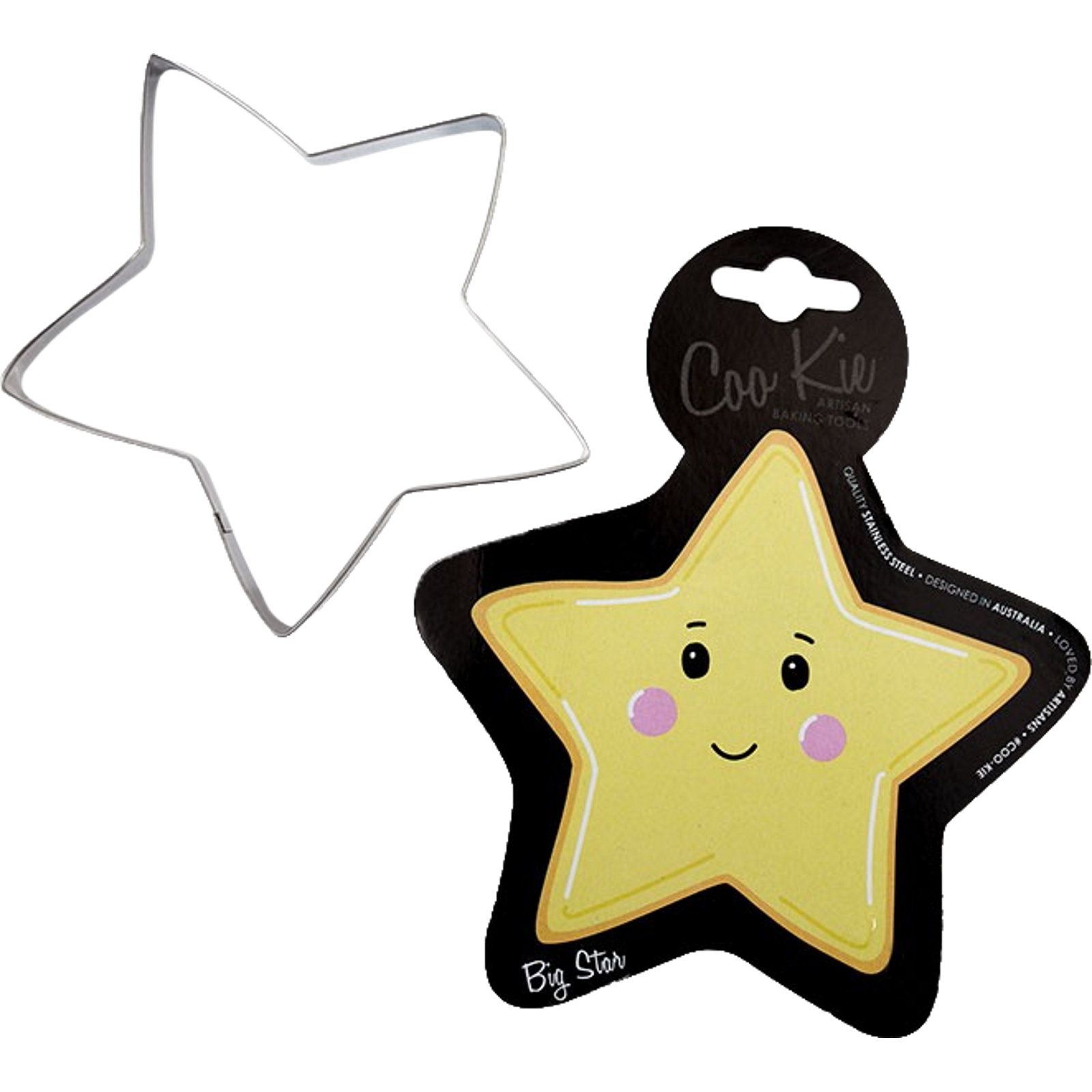 Coo Kie Big Star Cookie Cutter 