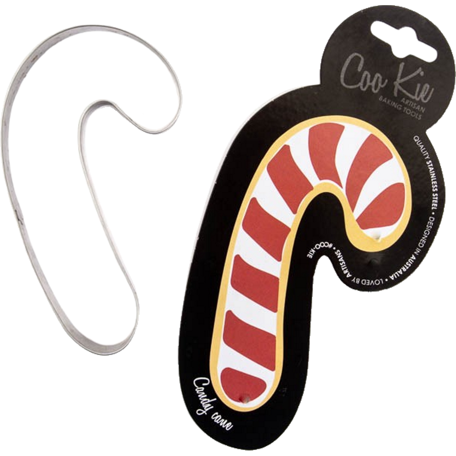 Coo Kie Candy Cane Cookie Cutter