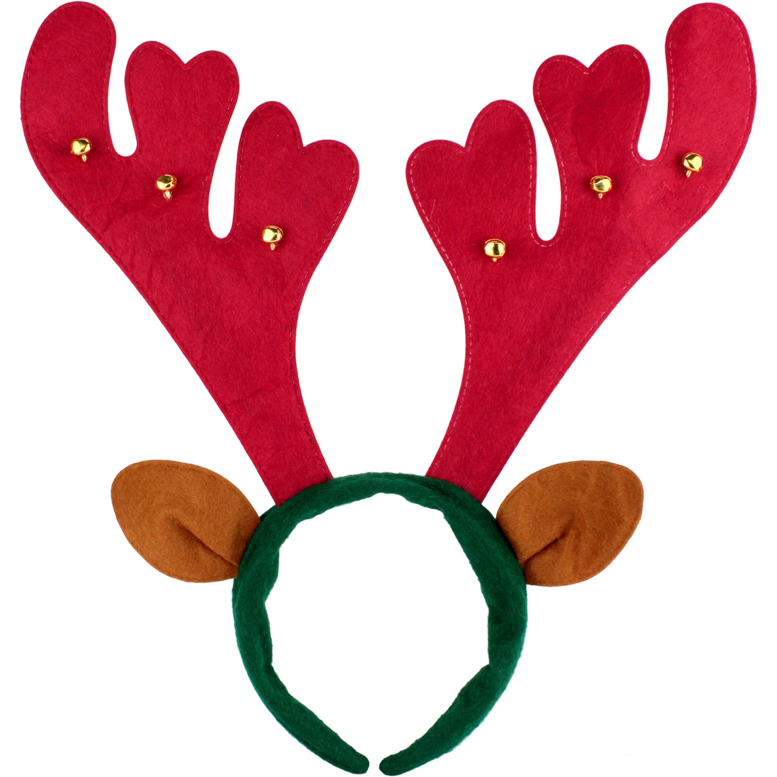 Jingle Bells Reindeer Antler Headband 