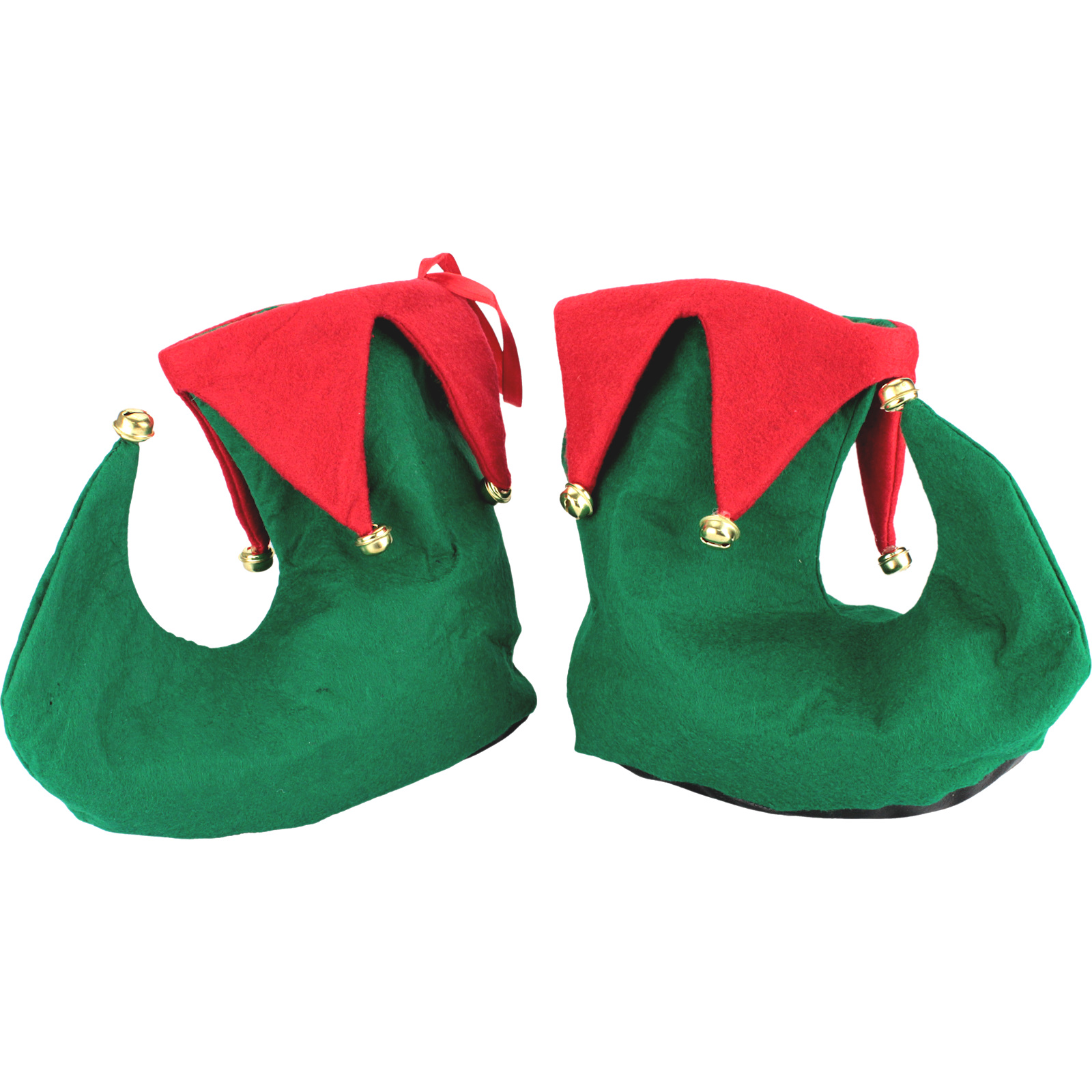Christmas Elf Shoes with Jingle Bells