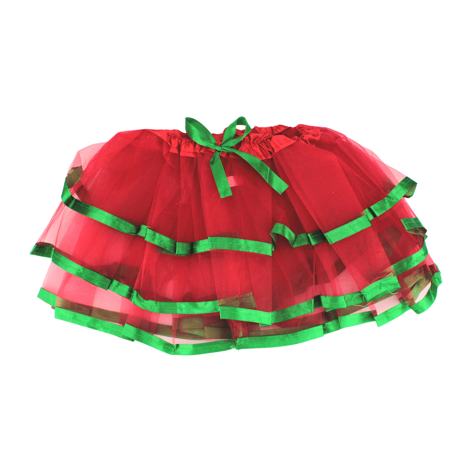 Kids Christmas Wonderland Red and Green Tutu 