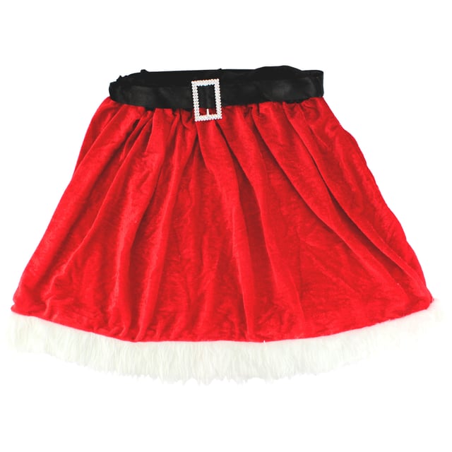 Santa Skirt Christmas Skirt Womens 04 Mrs Santa Claus Skirt