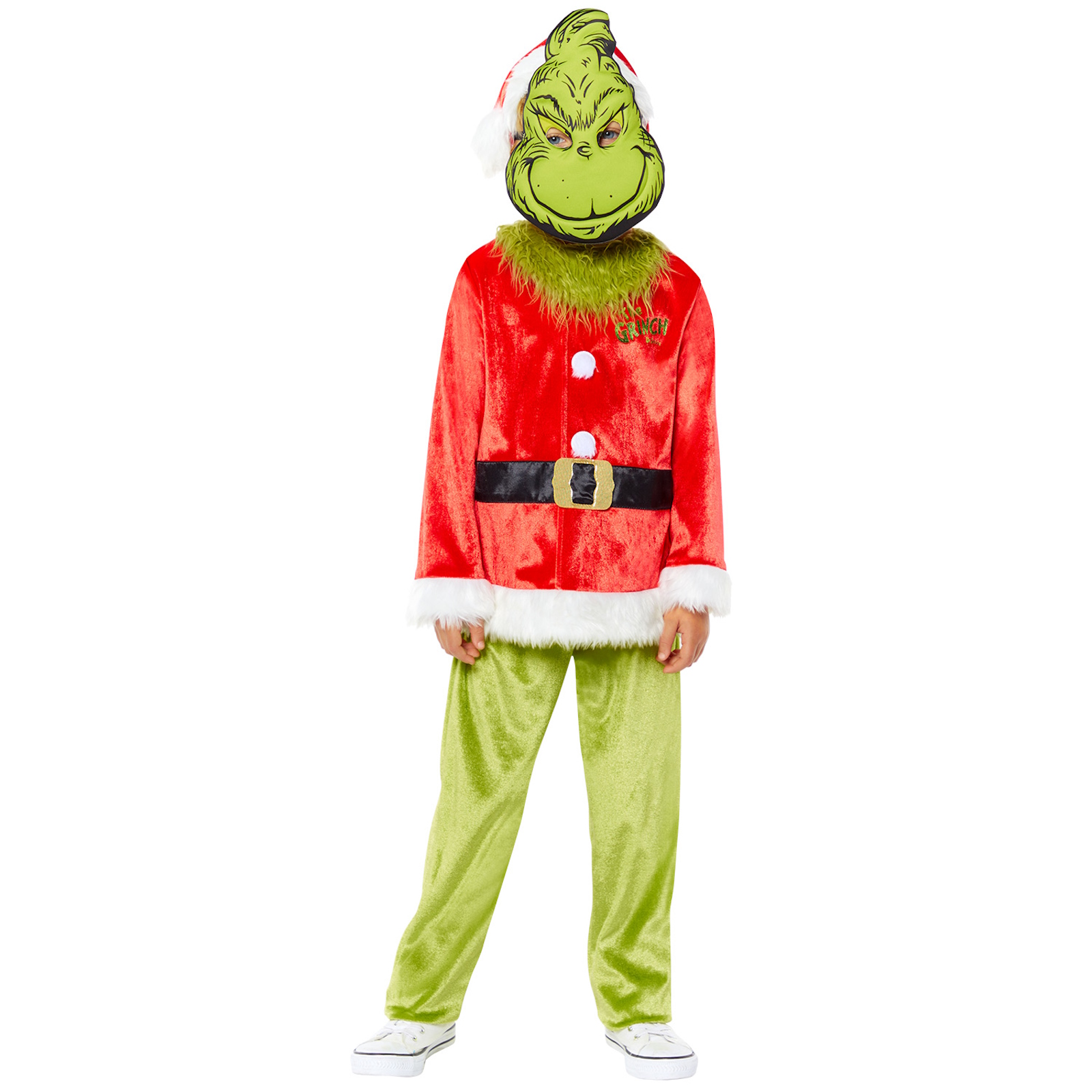 Dr. Seuss The Grinch Kids Costume Christmas Occasion Event Party Supplies Discount Party Supplies Discount Party Supplies