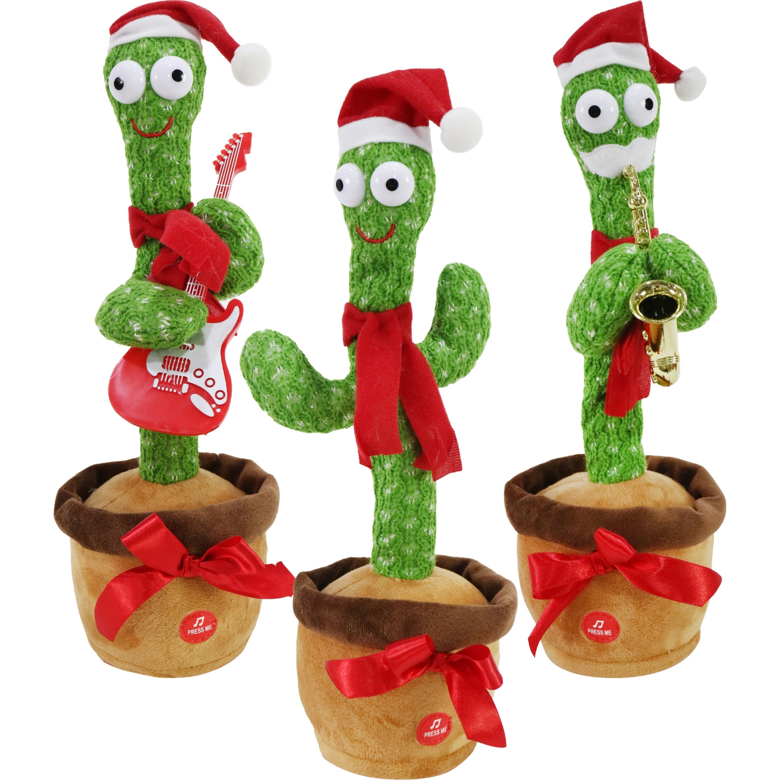 Musical Christmas Cactus 40cm (1 Only) 
