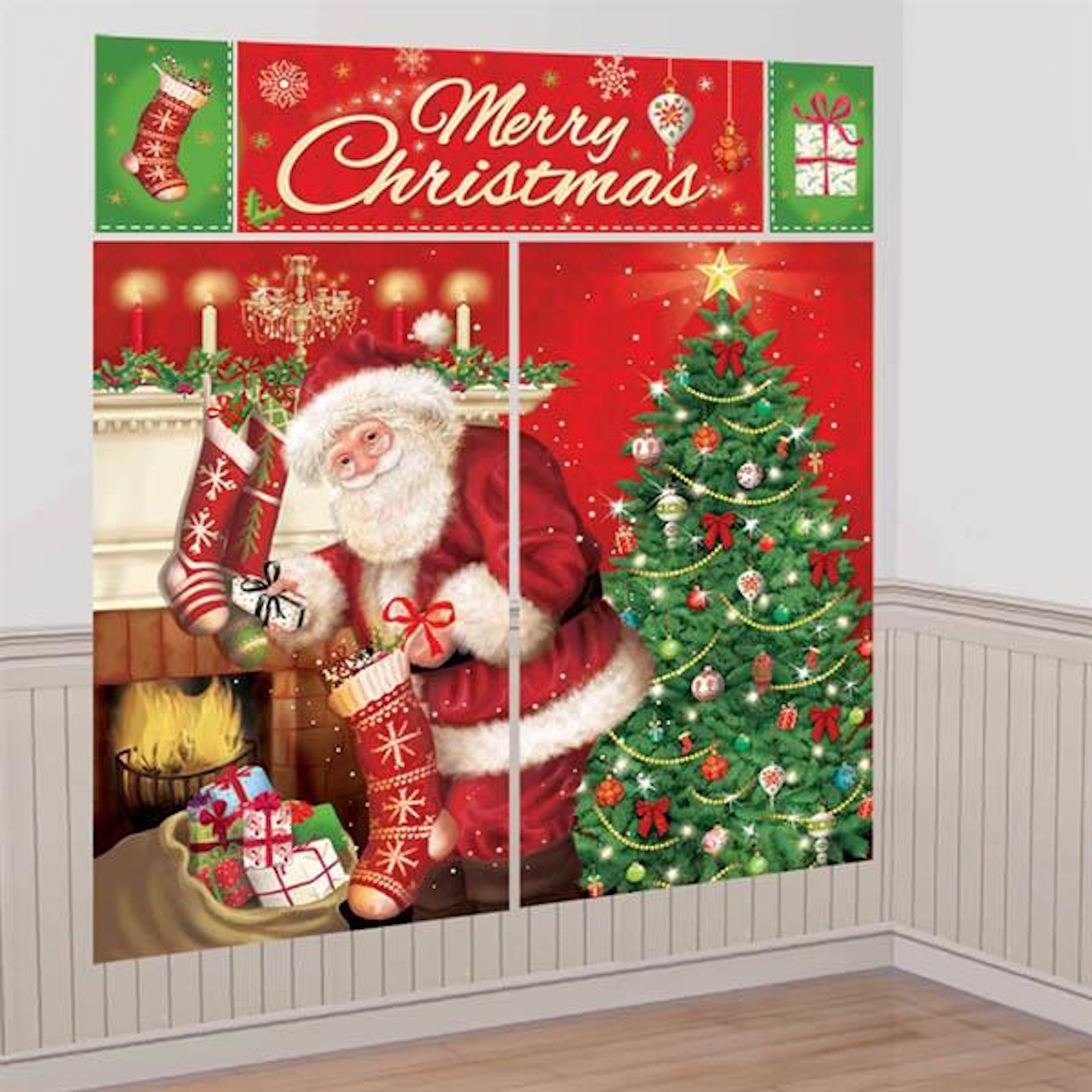 Magical Christmas Wall Decorating Kit