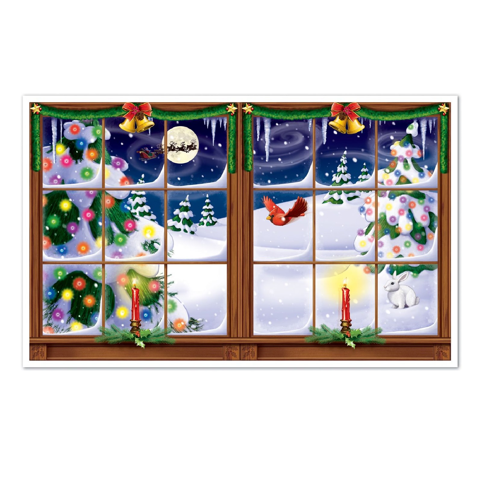 Snowy Christmas Insta View Decoration 