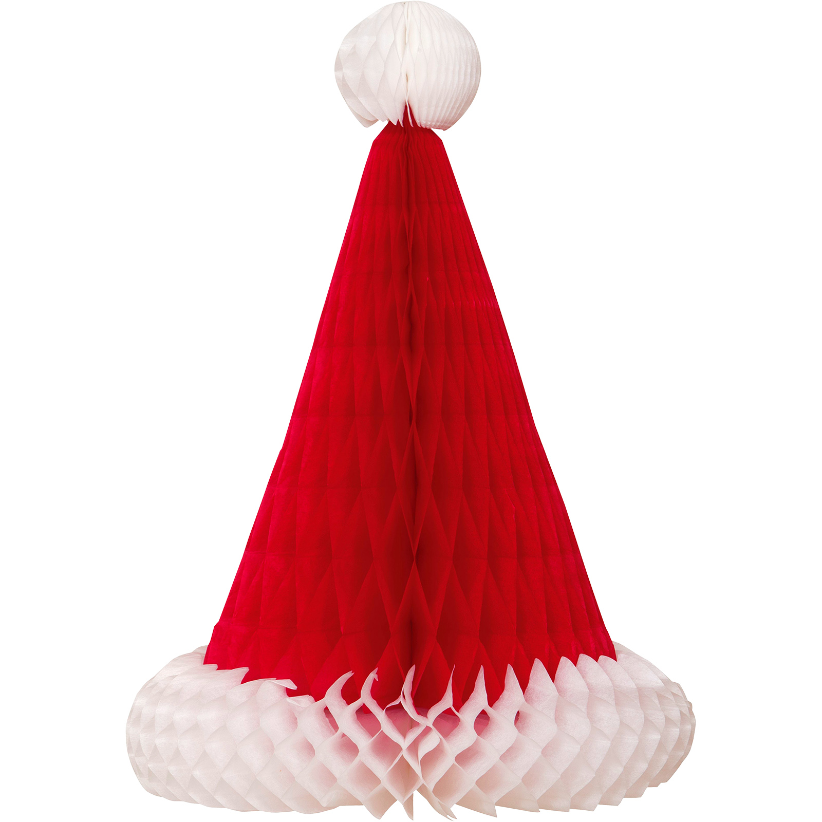 Santa Hat Honeycomb Centrepiece