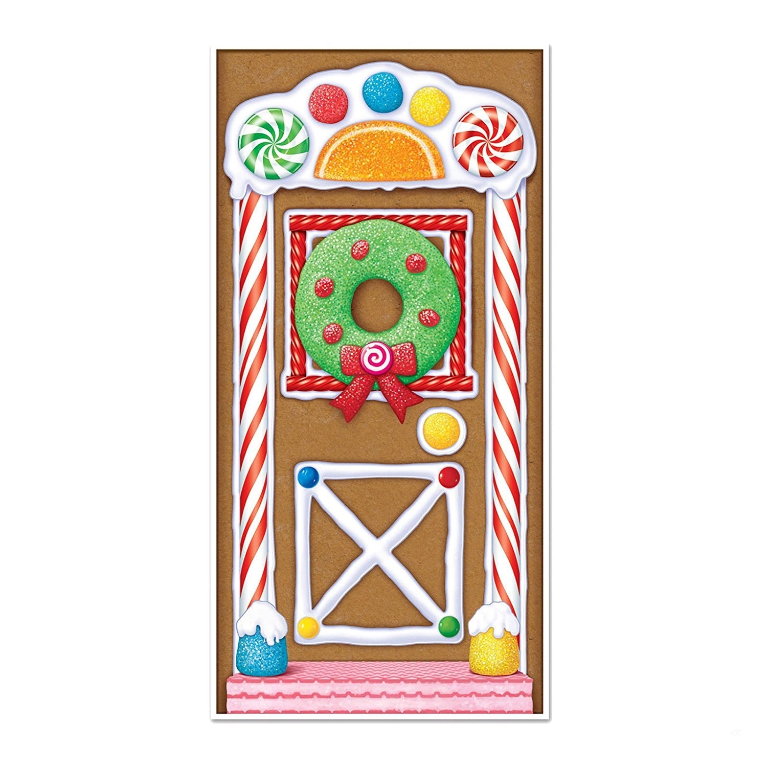 Gingerbread House Door Cover