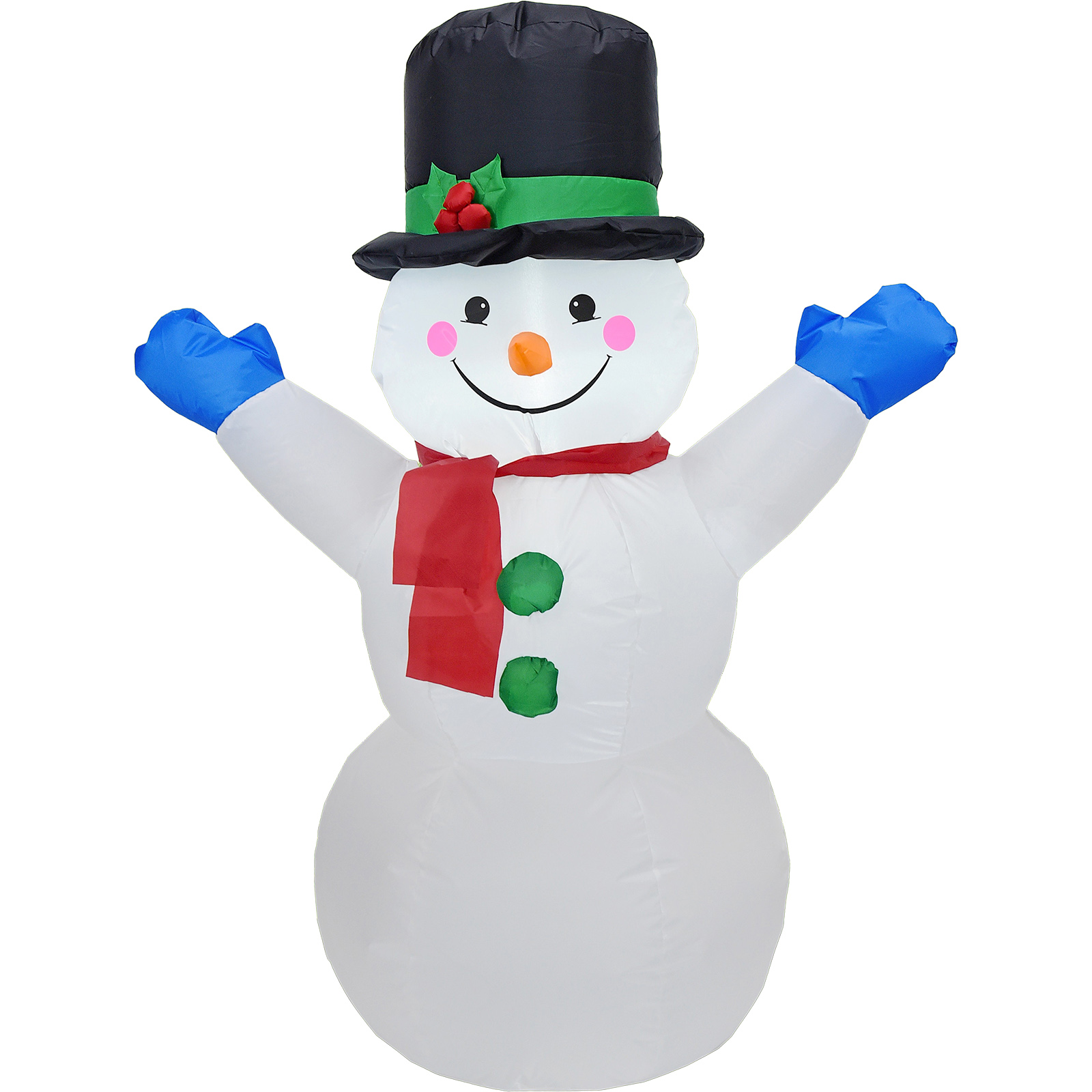 Christmas Inflatable Snowman With LED Lights 120cm