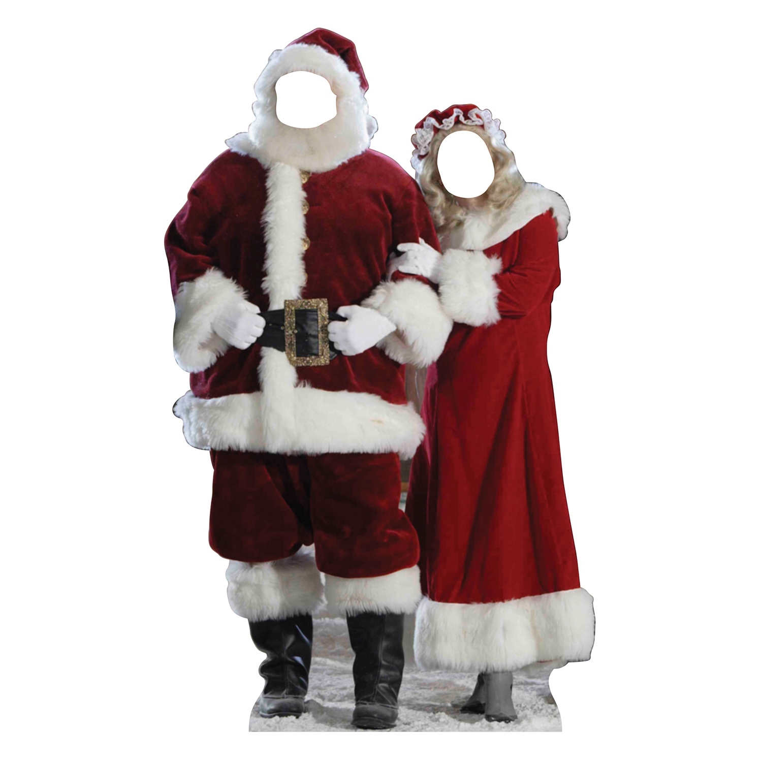 Mr and Mrs Santa Claus Photo Prop