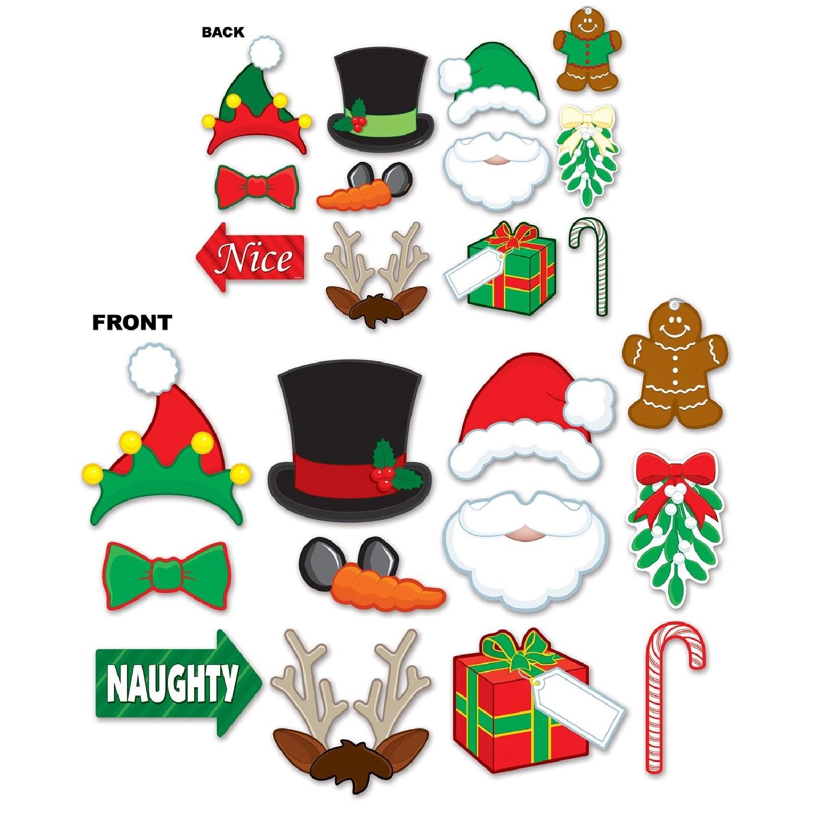Christmas Photo Fun Signs (Pack of 12)