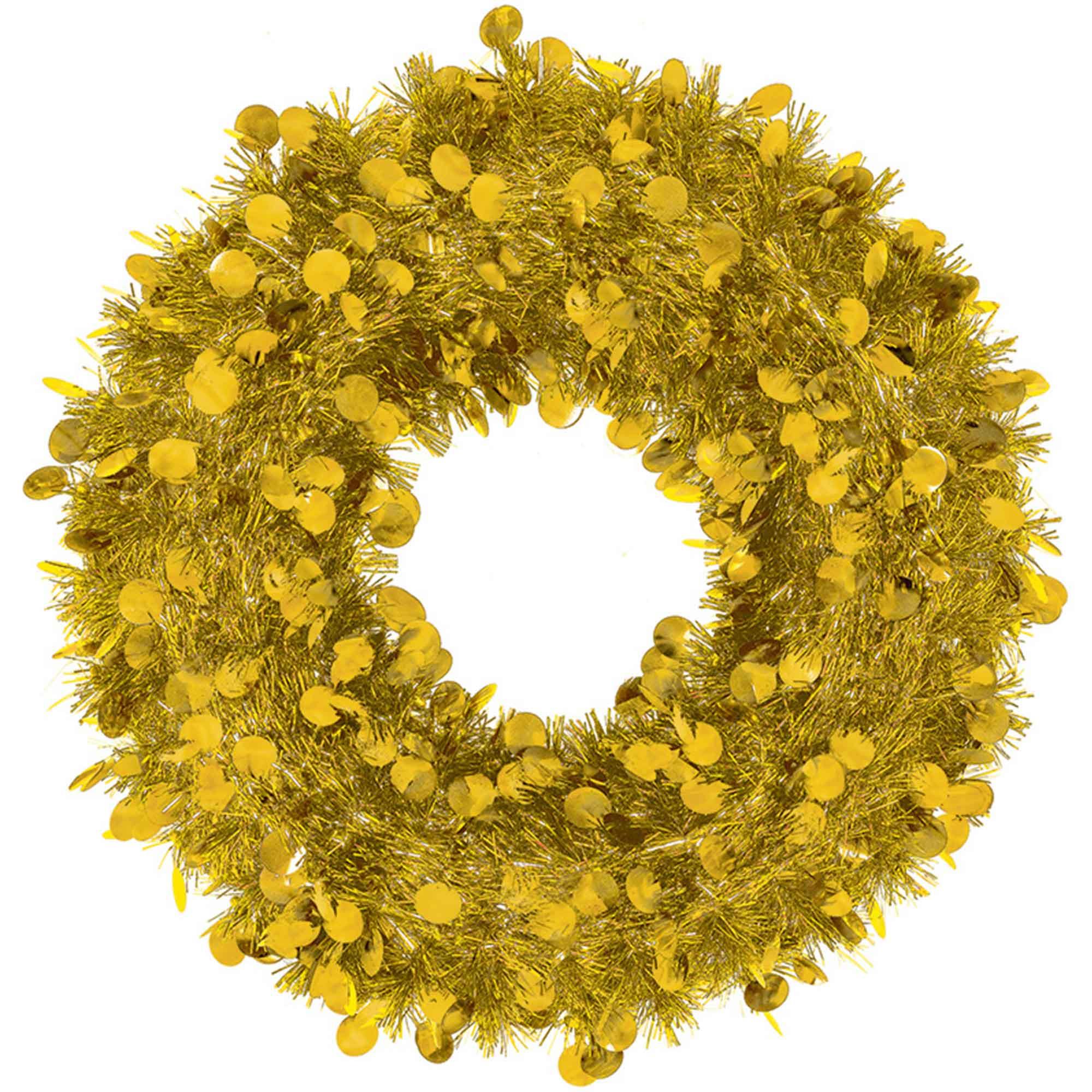 Christmas Jumbo Tinsel Wreath