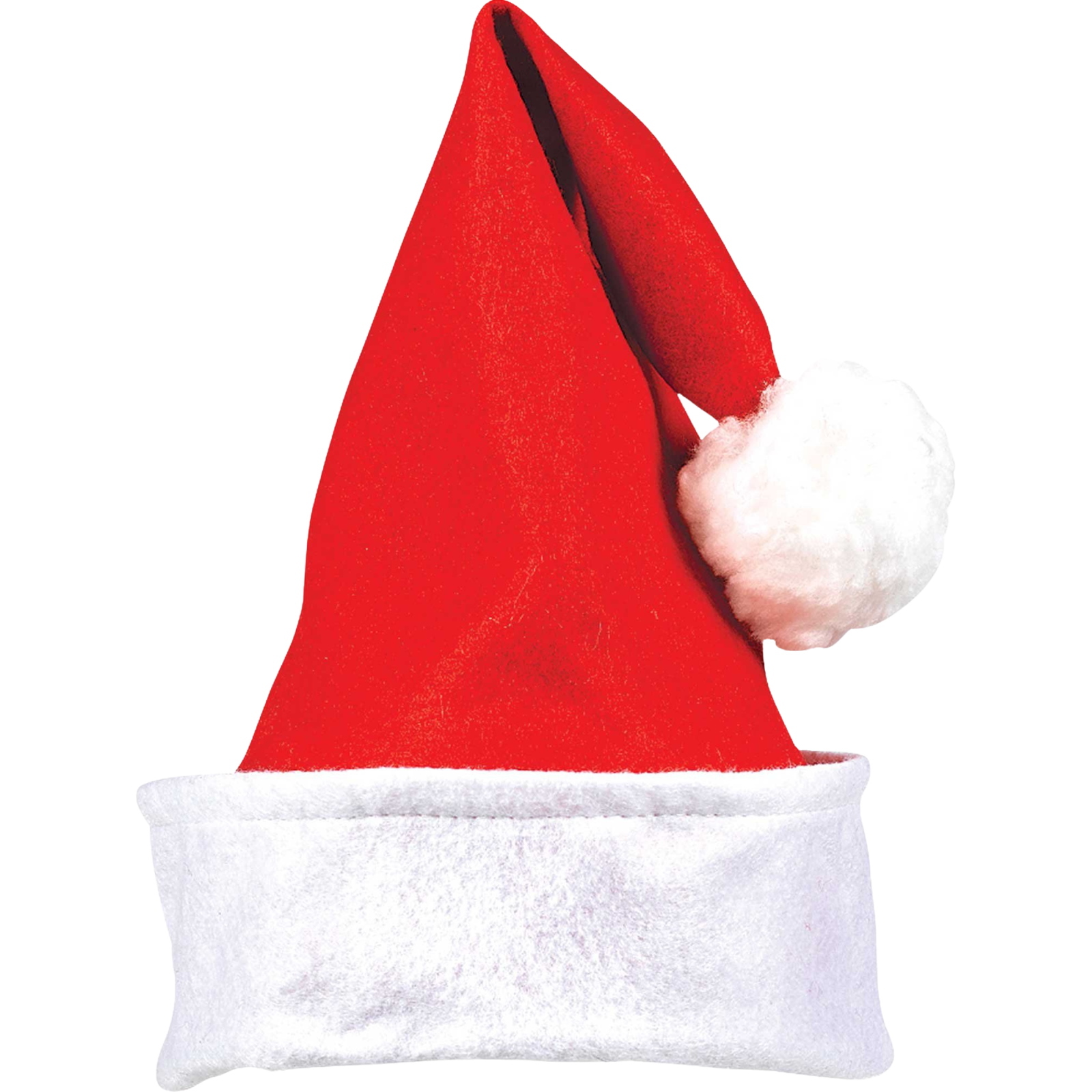 Adult Red Felt Santa Hat  