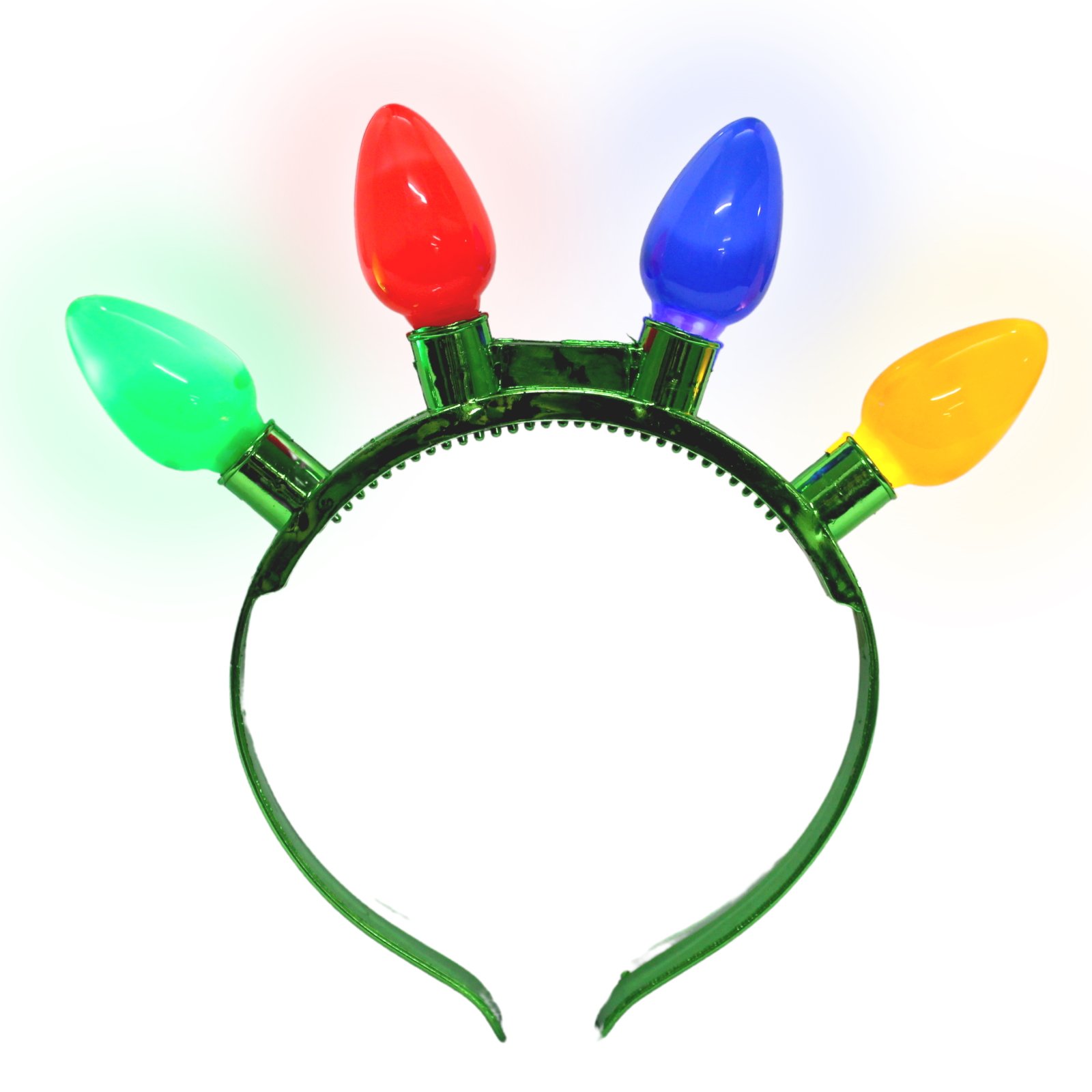 Headband with Flashing LED Lights