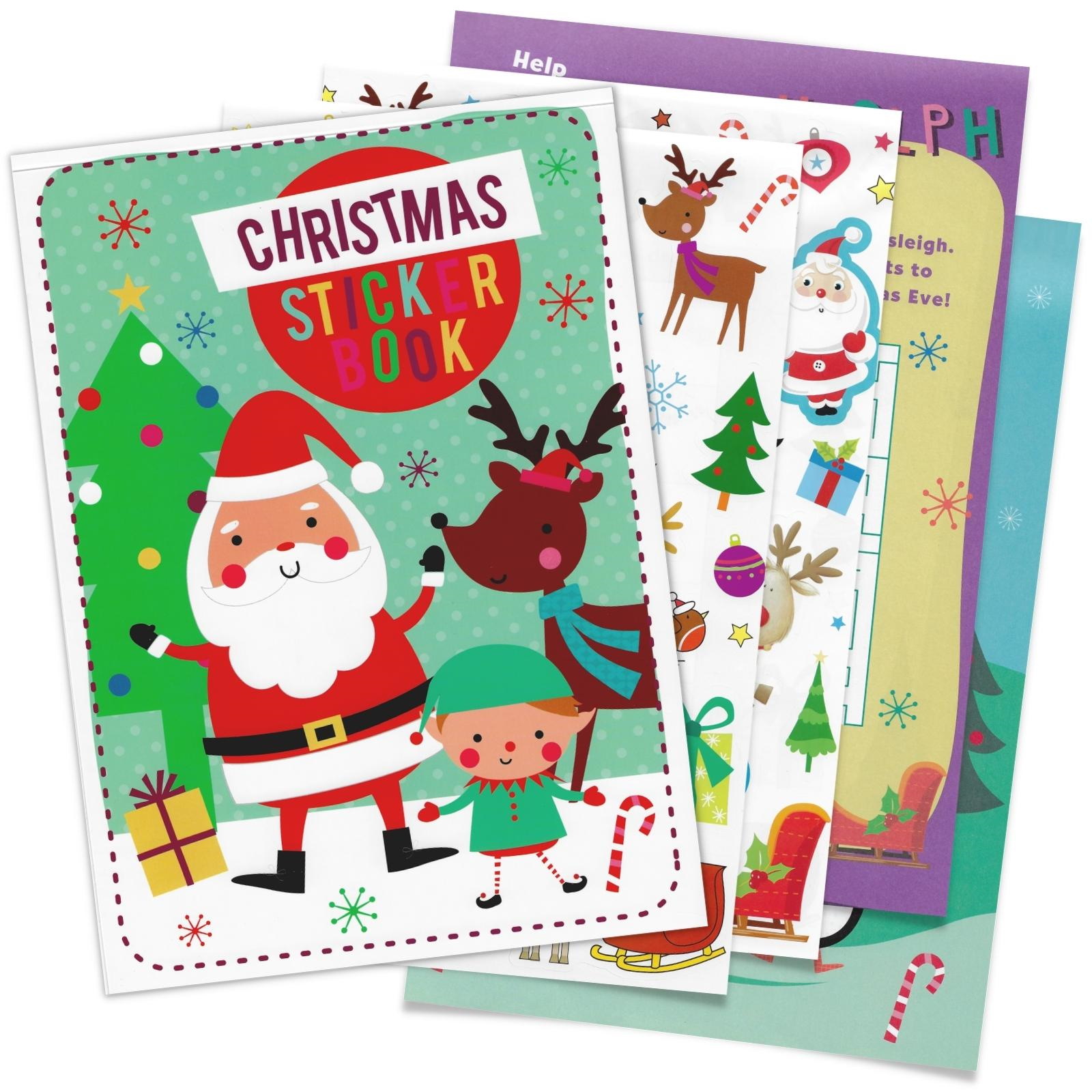 Christmas Sticker & Puzzle Activity Pad