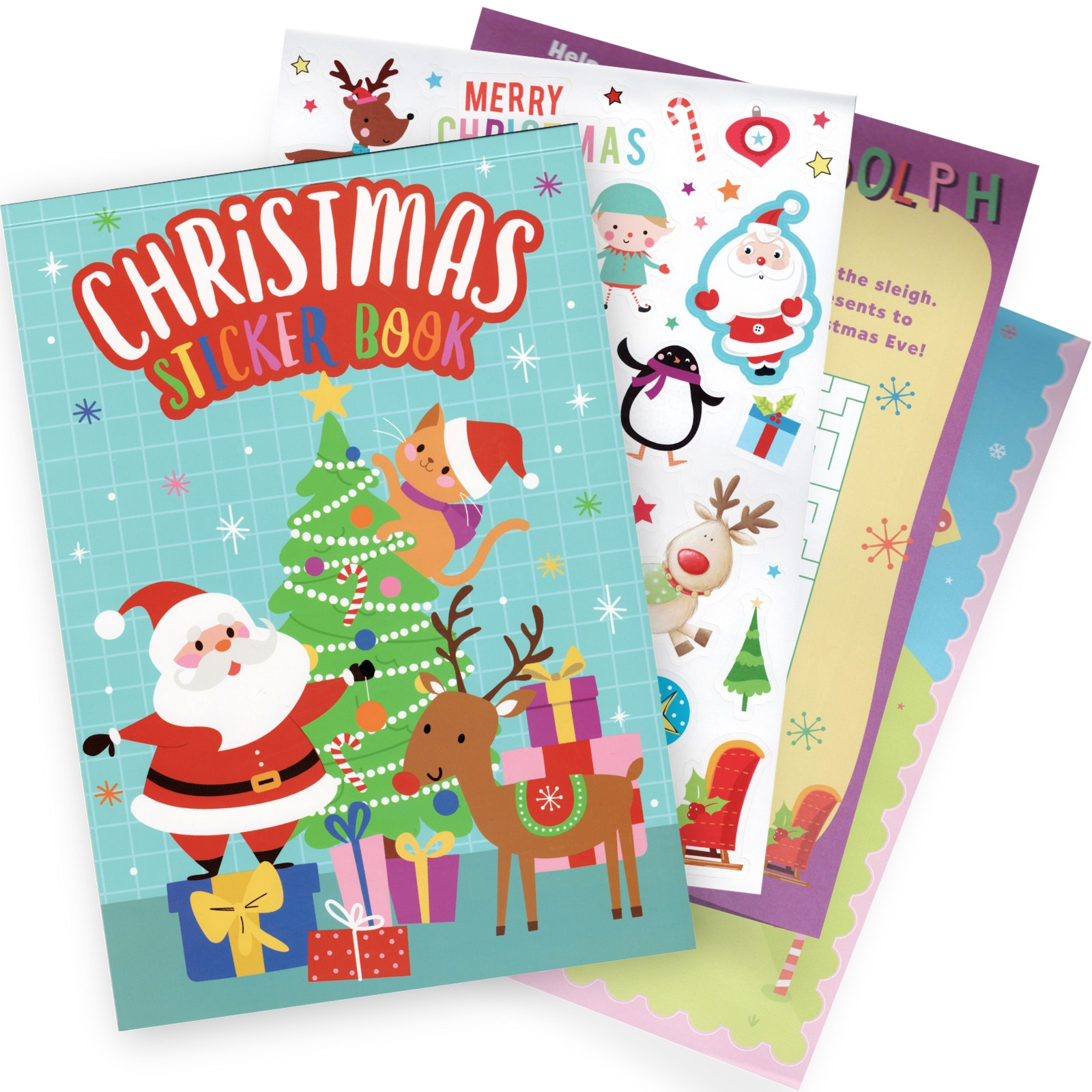 Christmas Sticker & Puzzle Activity Pad