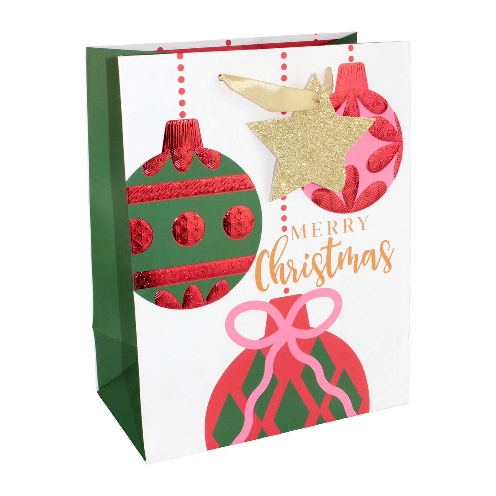 Christmas Bauble Gift Bag 23cm