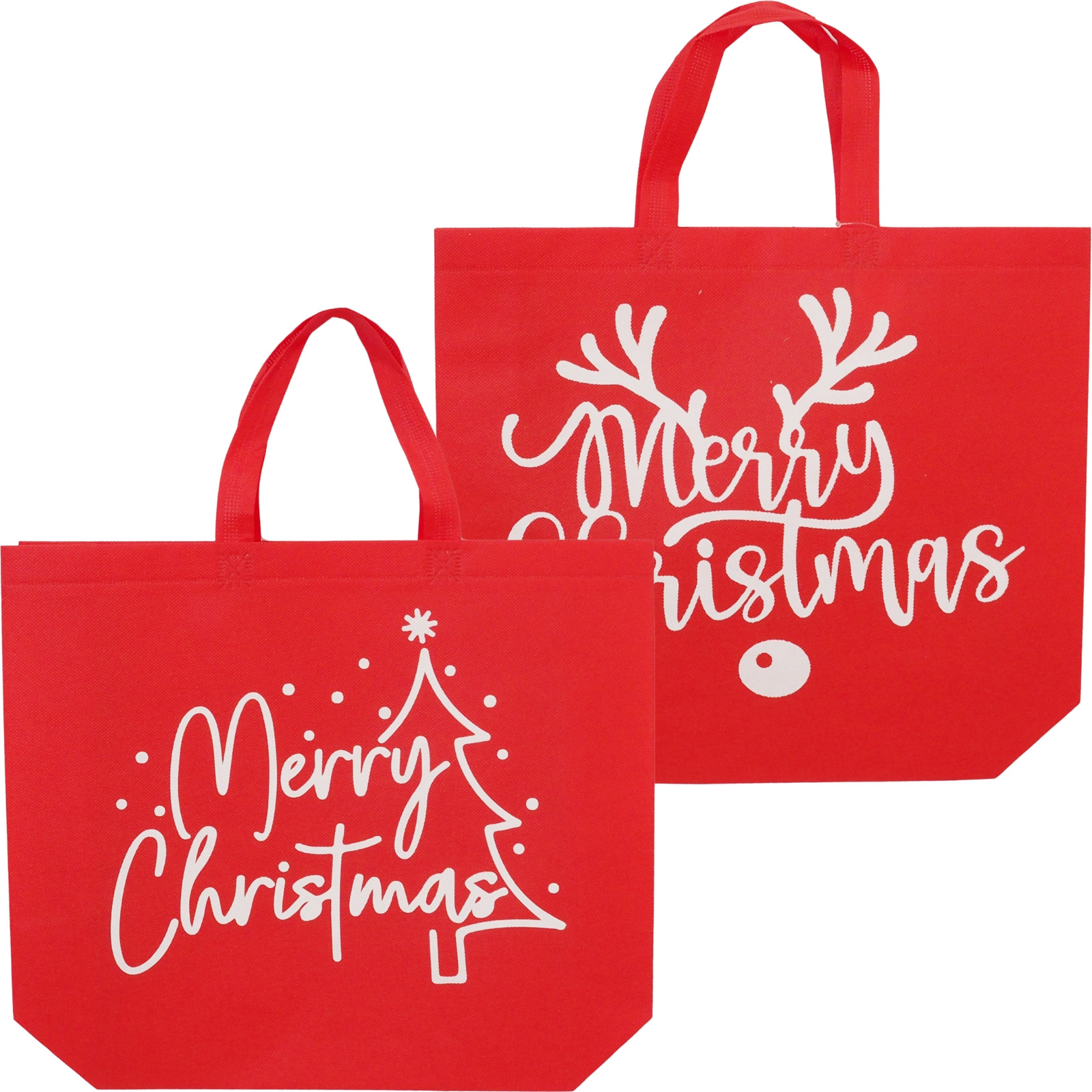 Merry Christmas Red Tote Bag (1 Only)