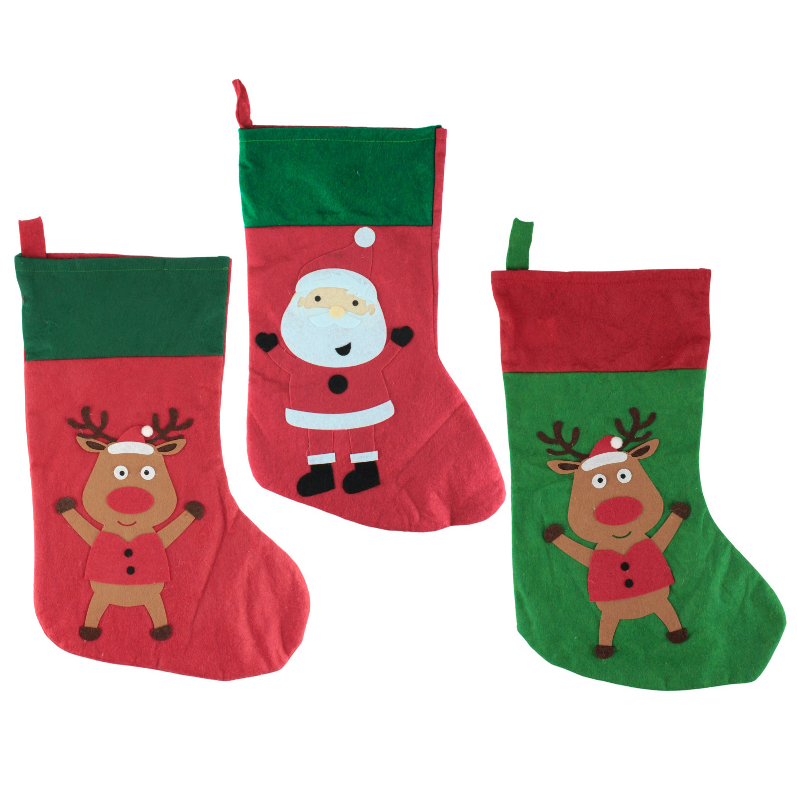 Christmas Character Felt Stocking (One Only)