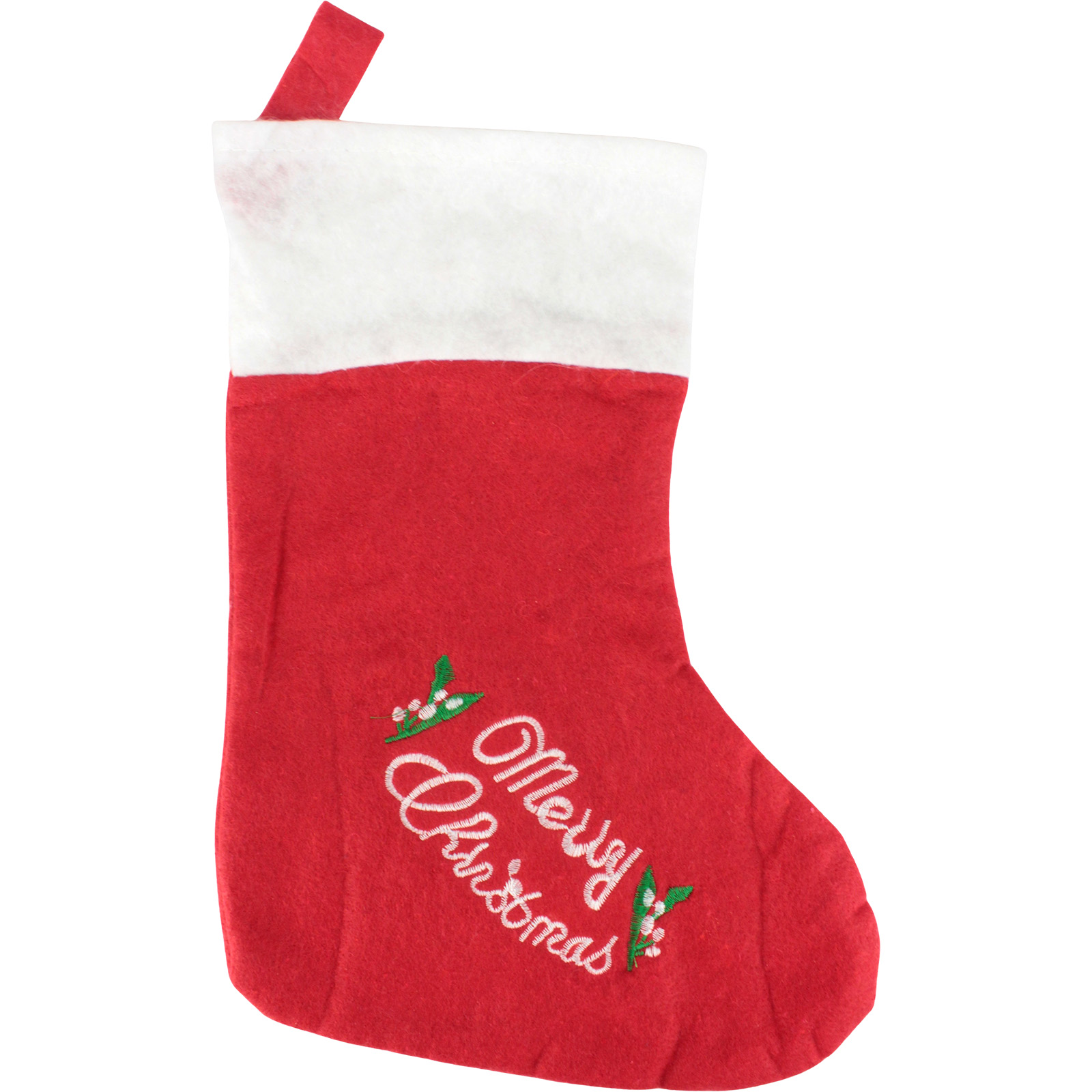 Merry Christmas Felt Stocking 