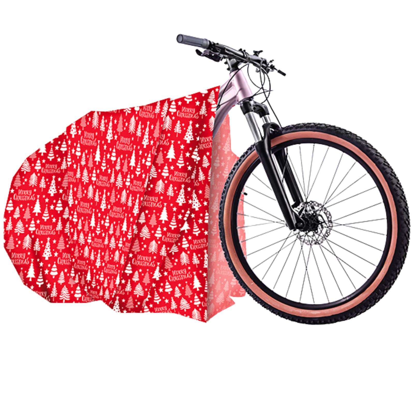 Merry Christmas Bike Gift Bag