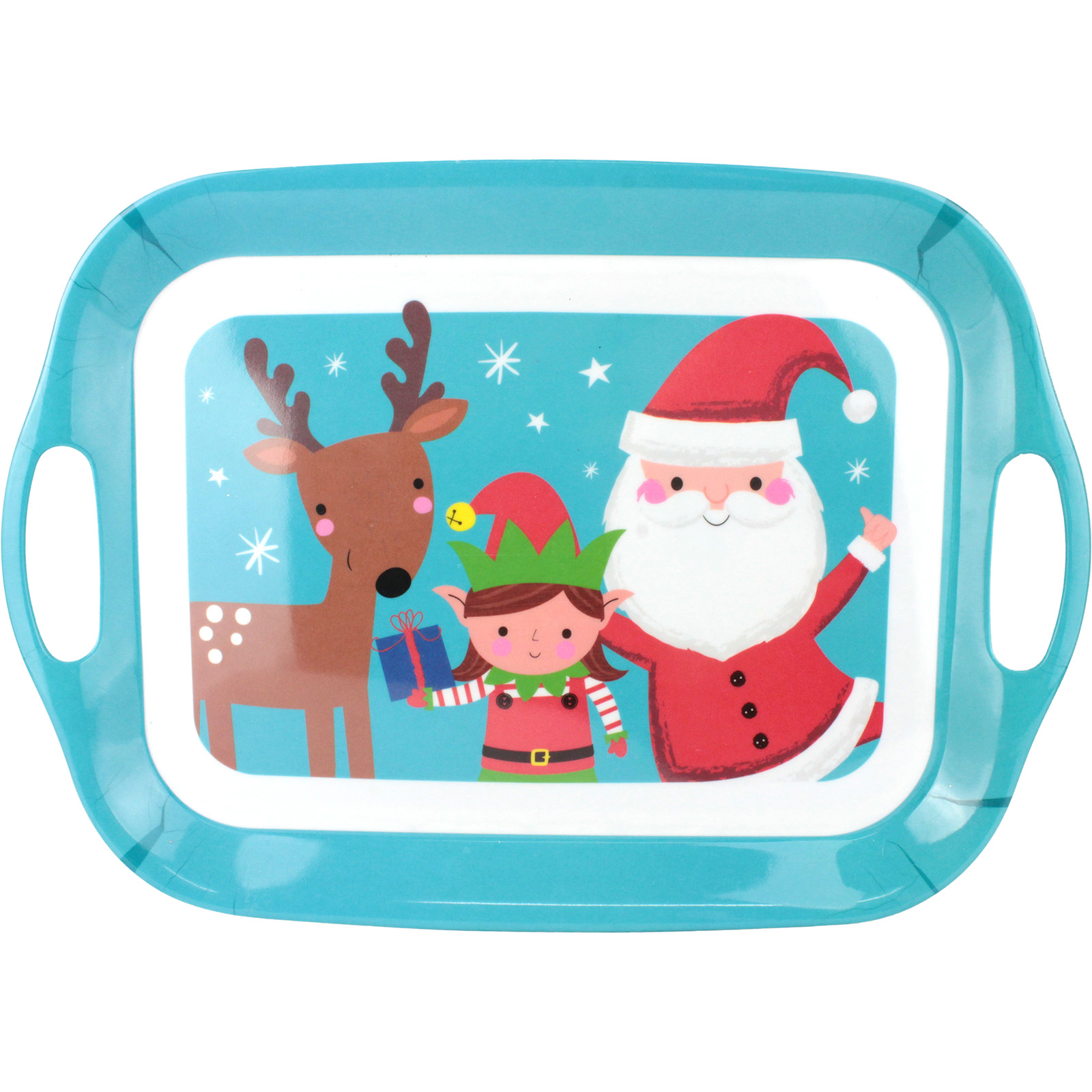 Christmas North Pole Melamine Tray