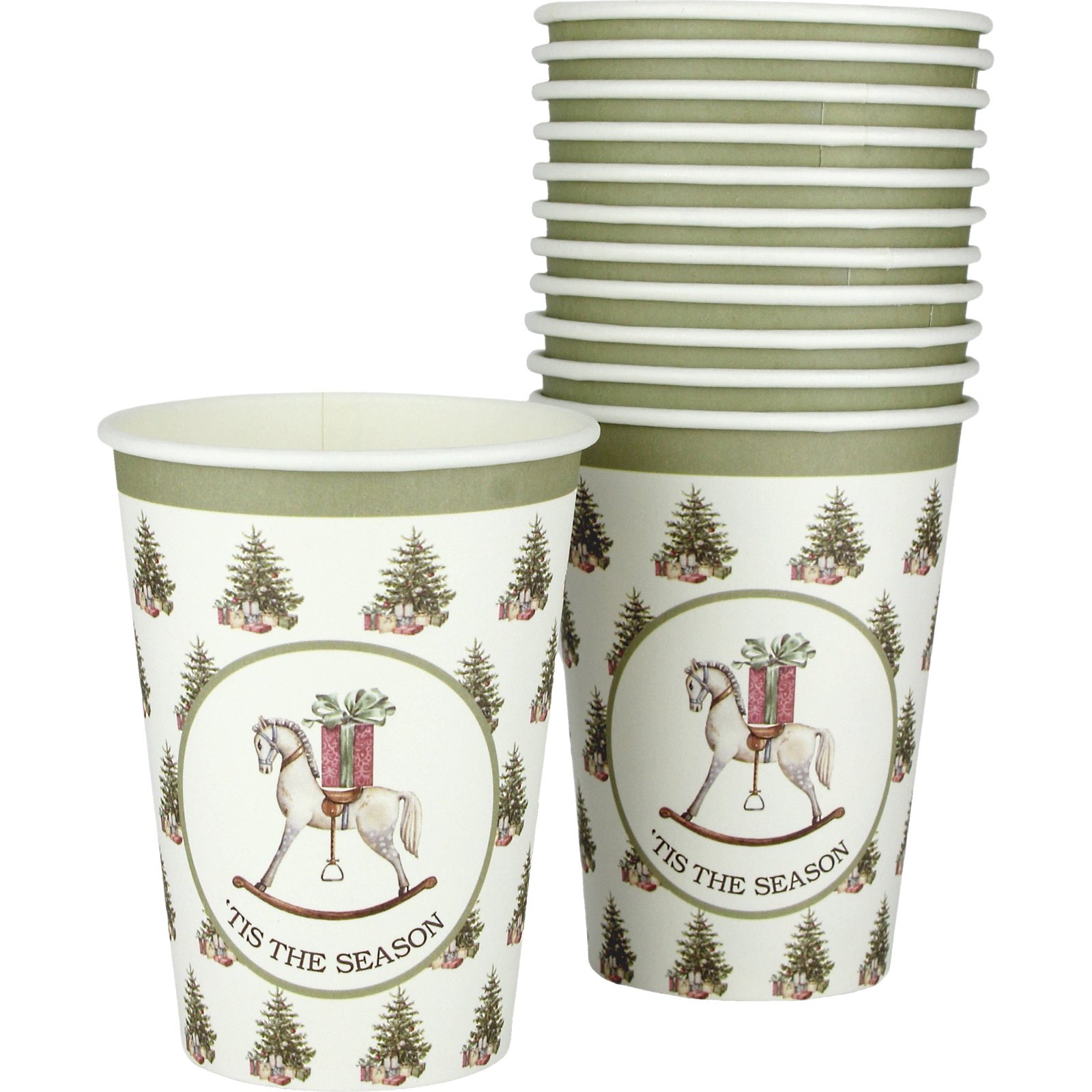 'Tis The Season Paper Cups (Pack of 12)