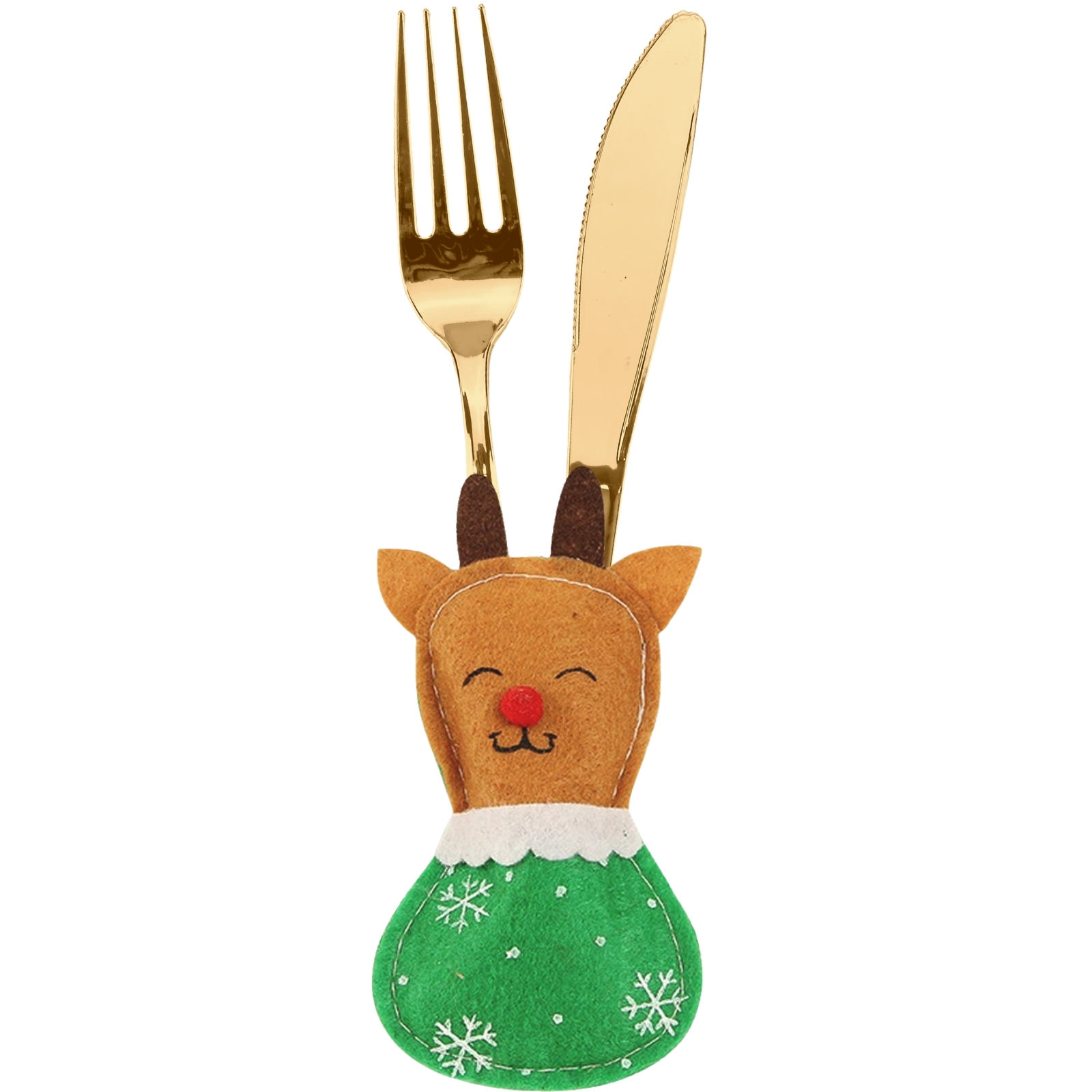 Reindeer Cutlery Cover