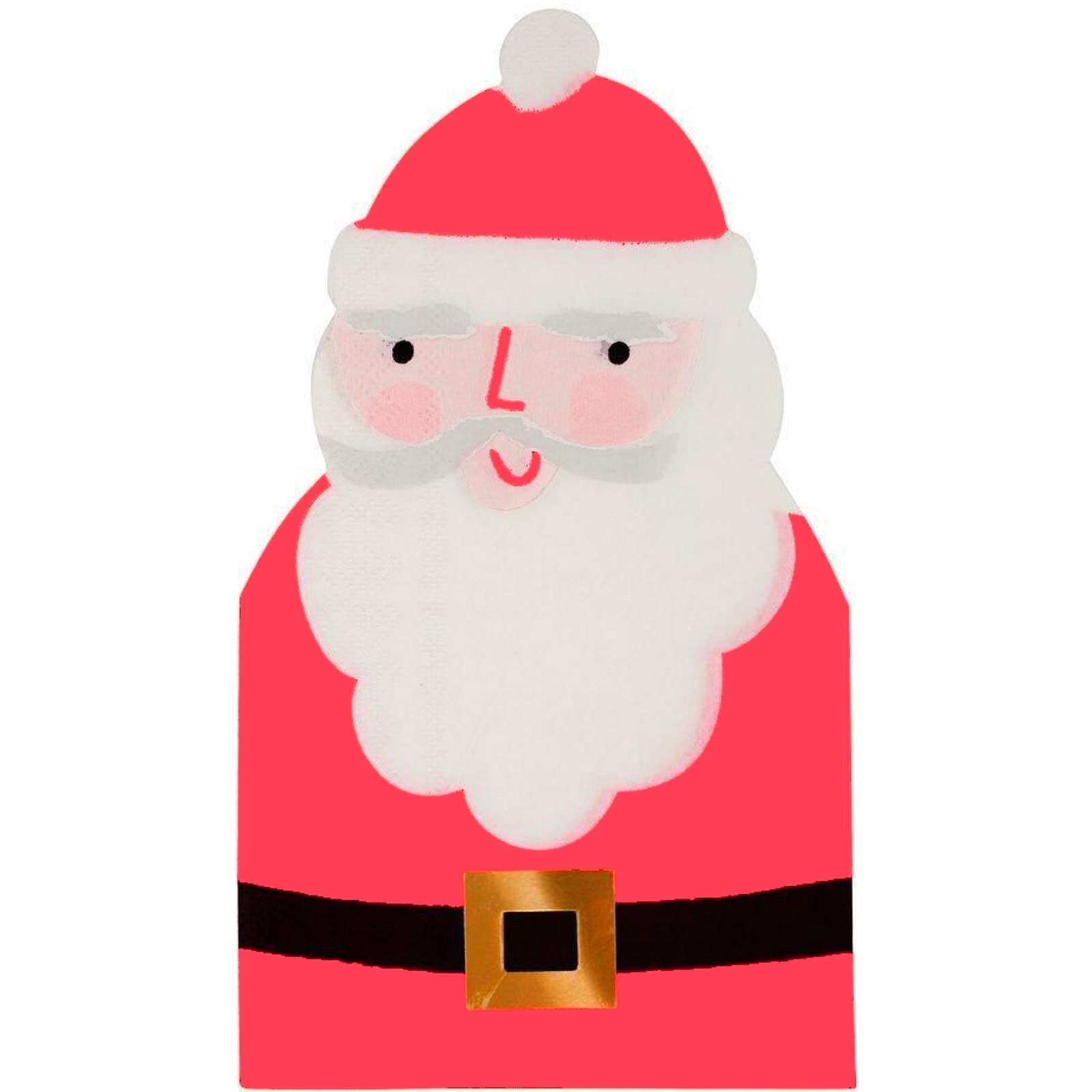 Meri Meri Santa Large Napkins / Serviettes (Pack of 16)