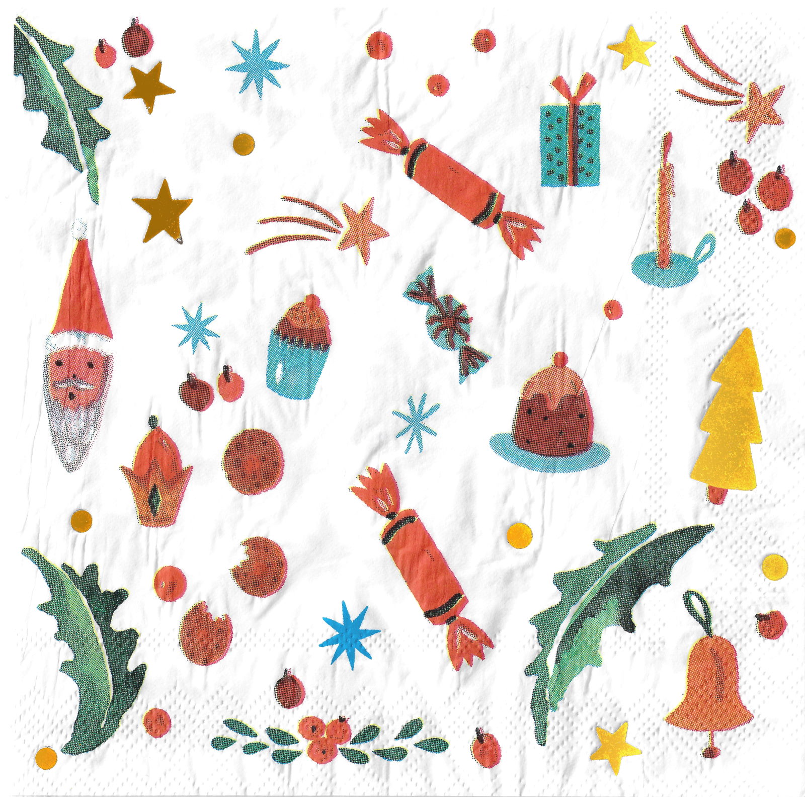 Nutcracker Folk Forest Large Paper Napkins / Serviettes (Pack of 16)