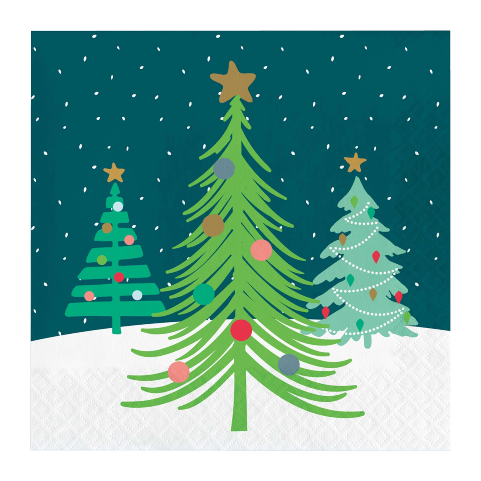 Holiday Cheer Large Napkins / Serviettes (Pack of 16)