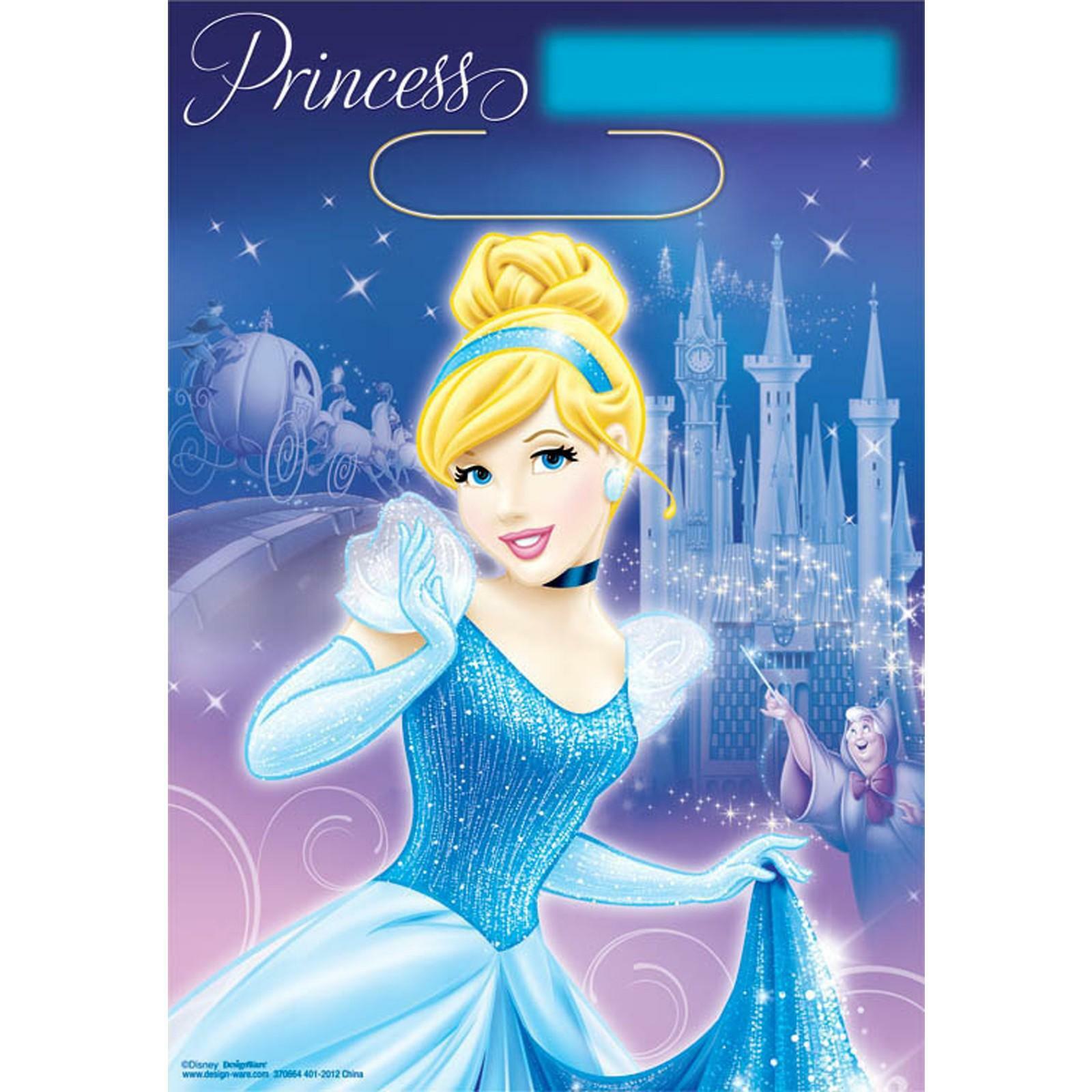 Cinderella Lolly/Treat Bags (Pack of 8)