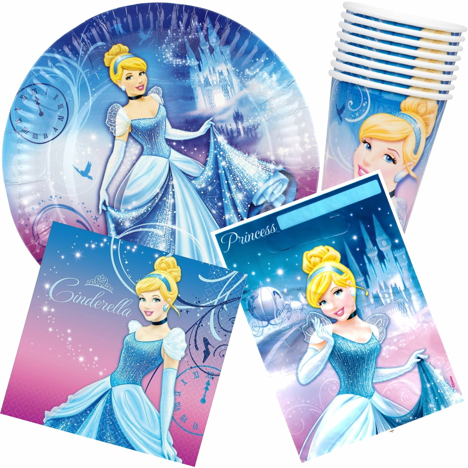 Cinderella Party Pack (For 8 Guests)