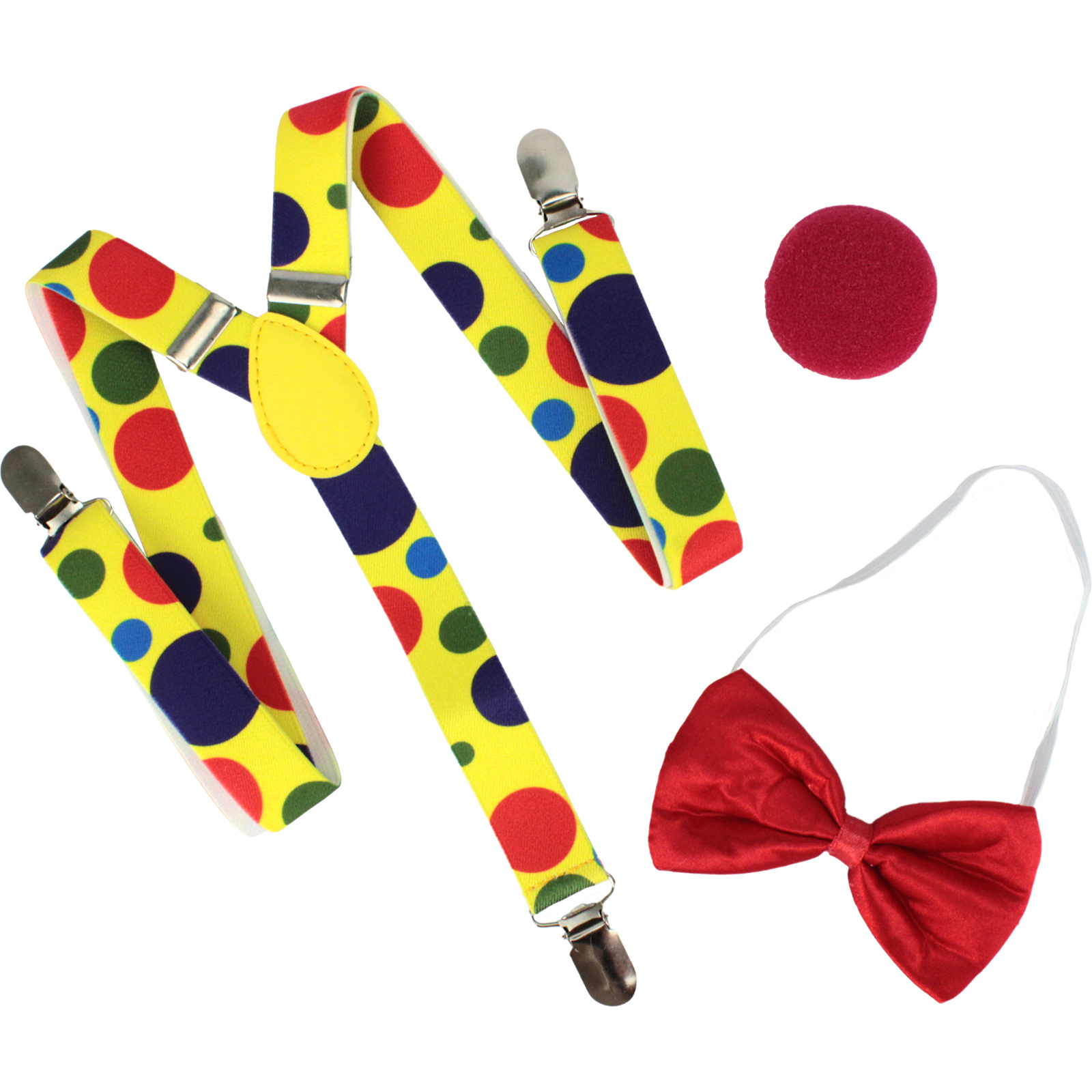 Spotty Clown Costume Accessory Set