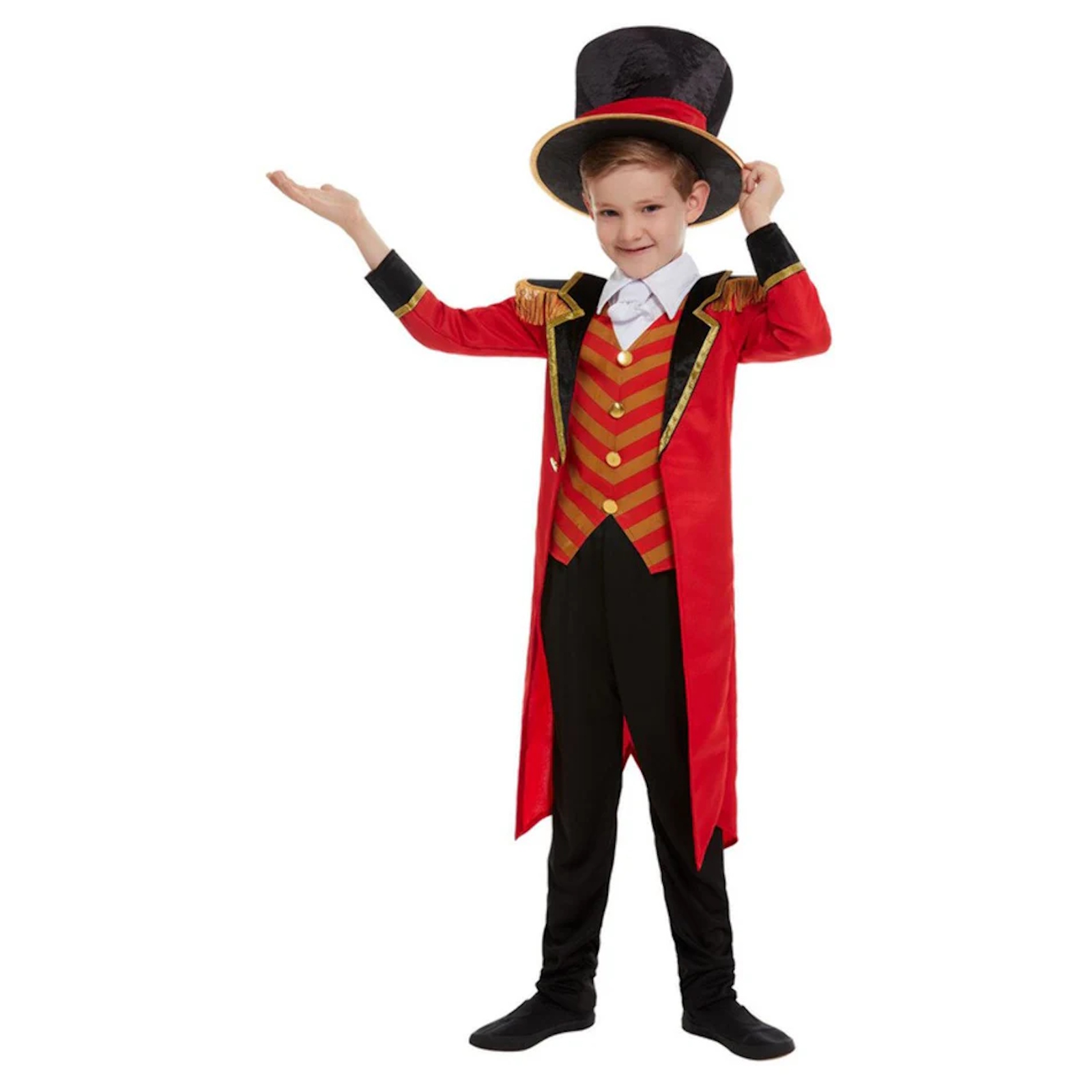 Ringmaster Deluxe Boy's Costume 7-9 Years