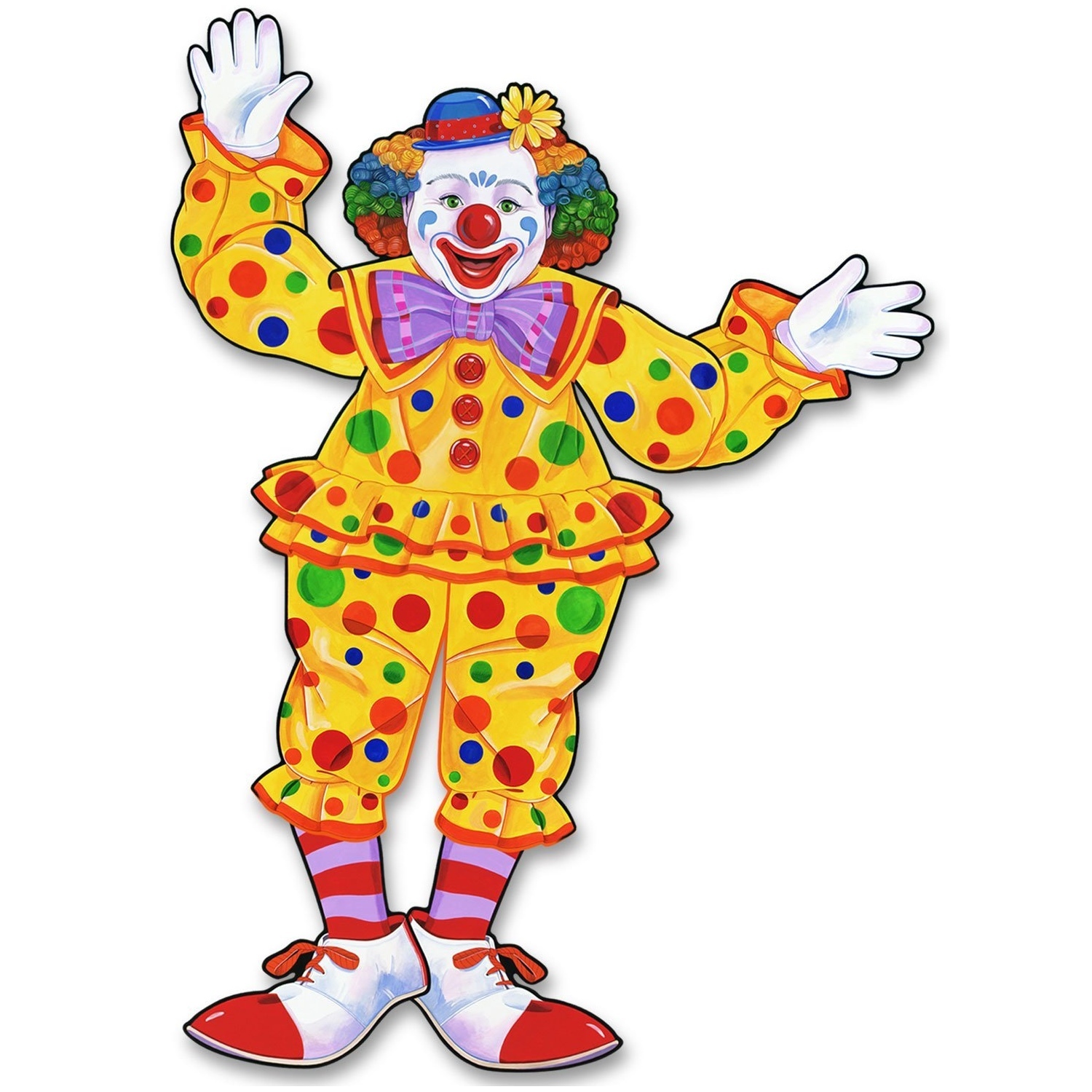 Jointed Clown Decoration